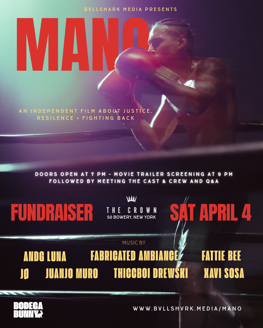 MANO MOVIE FUNDRAISER