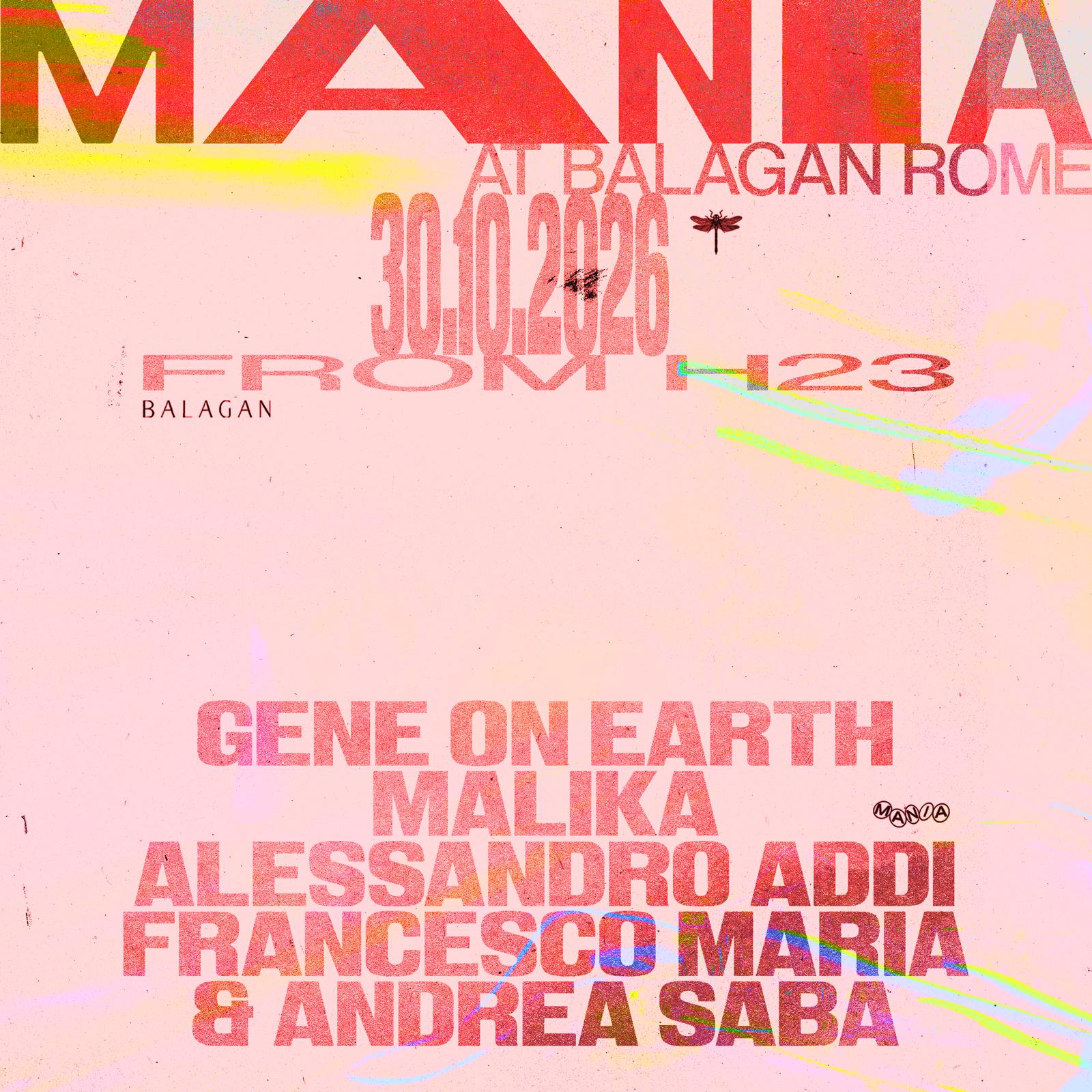Mania AntiHalloween with Gene On Earth & Malika