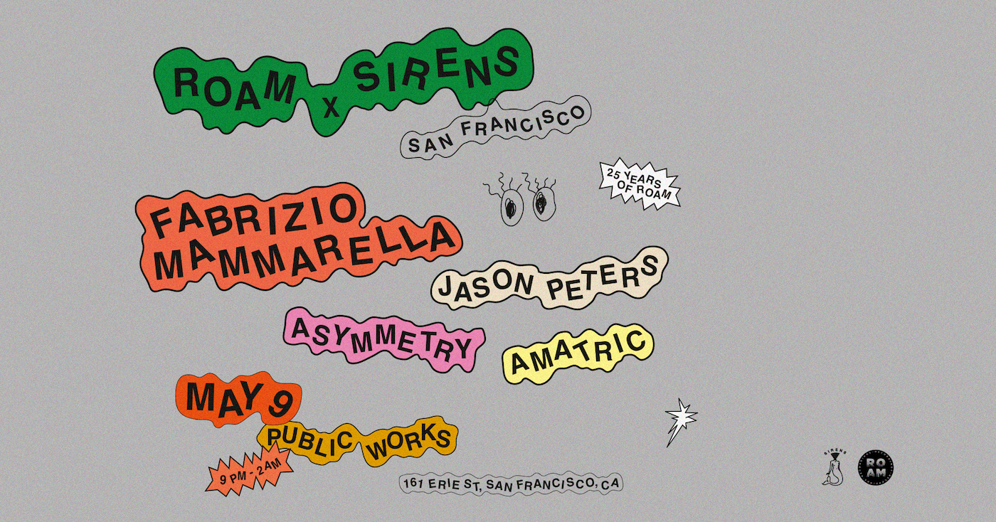 Roam x Sirens: Fabrizio Mammarella