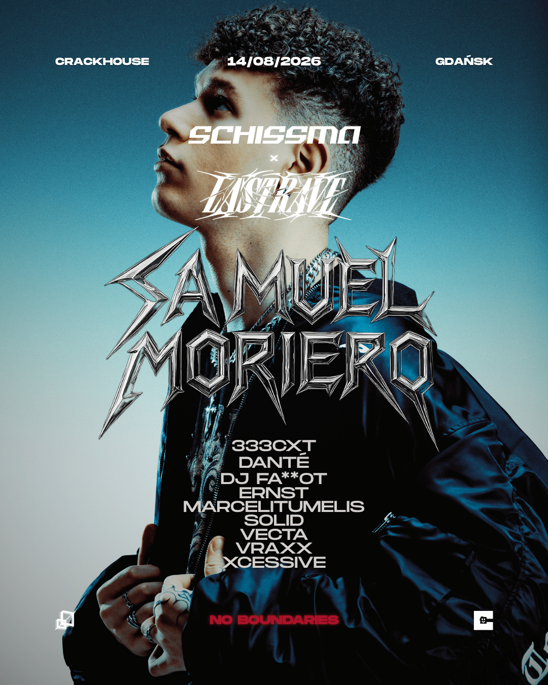 SCHISSMA x LAST/RAVE: GDAŃSK - 14.08.26 - SAMUEL MORIERO & MORE — Crackhouse, Гданьск