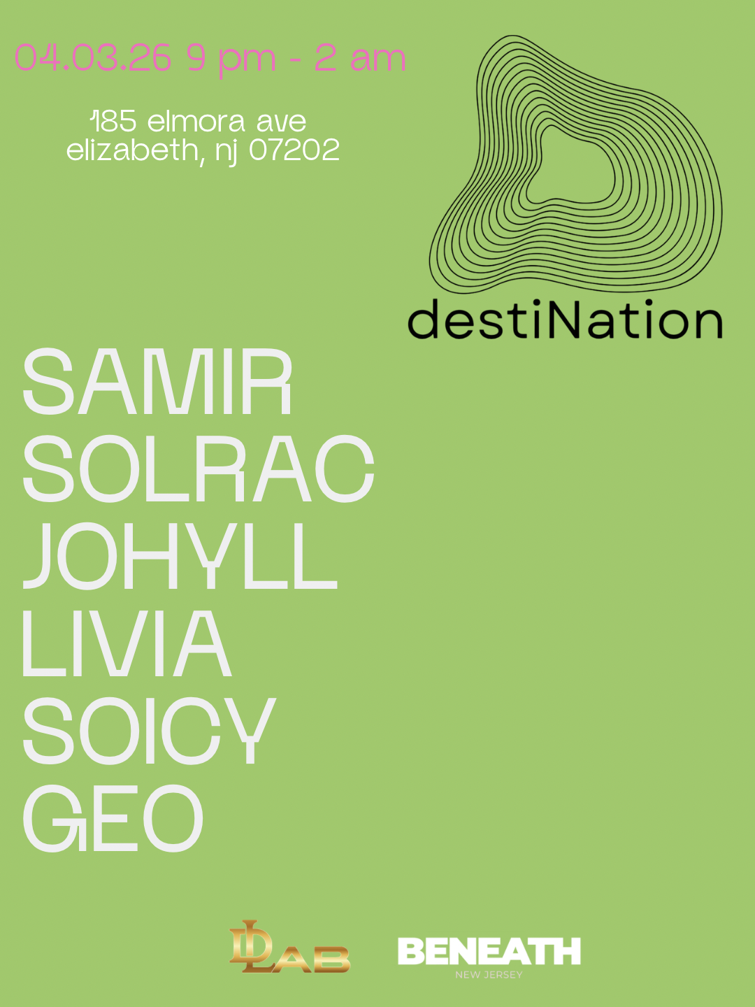 DestiNation At DESTINOS