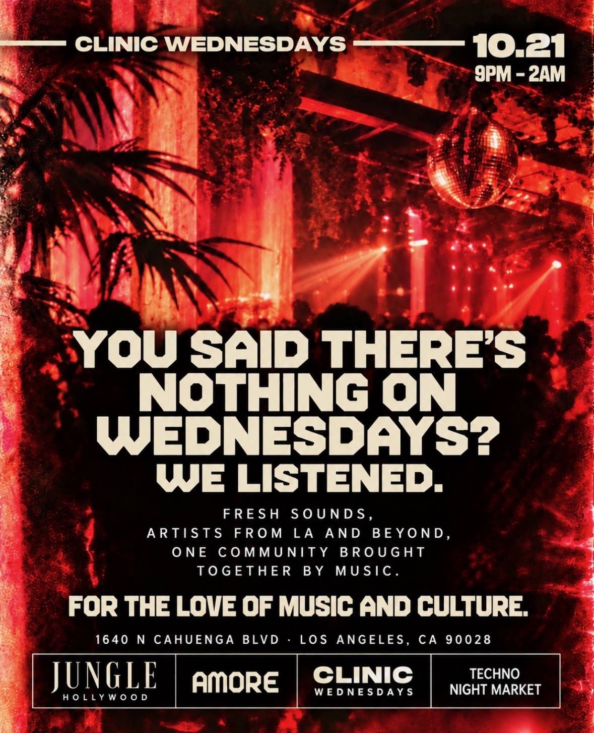 AMORE X CLINIC WEDNESDAY