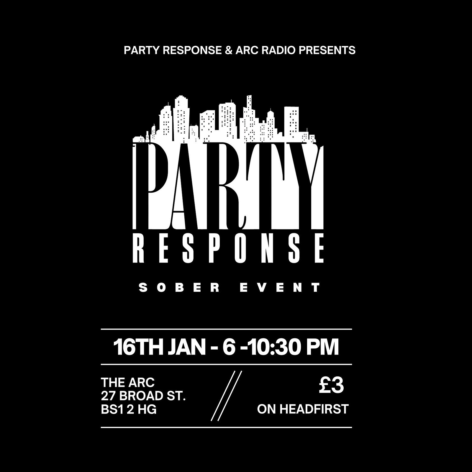 Party Response: Sober Session — Arlo + Guest