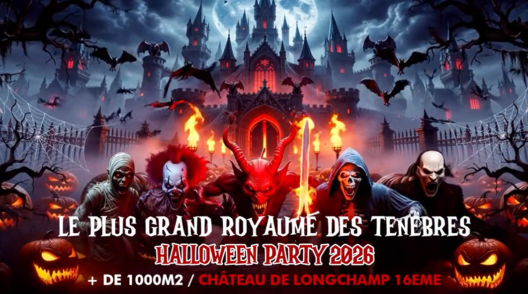 Le Grand Royaume Des Ténèbres Halloween 2026 Château de Longchamp - Château de Longchamp
