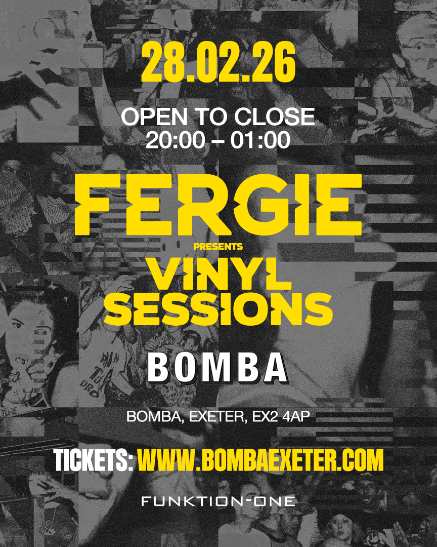 Fergie Vinyl Sessions All Night Long - Bomba Exeter