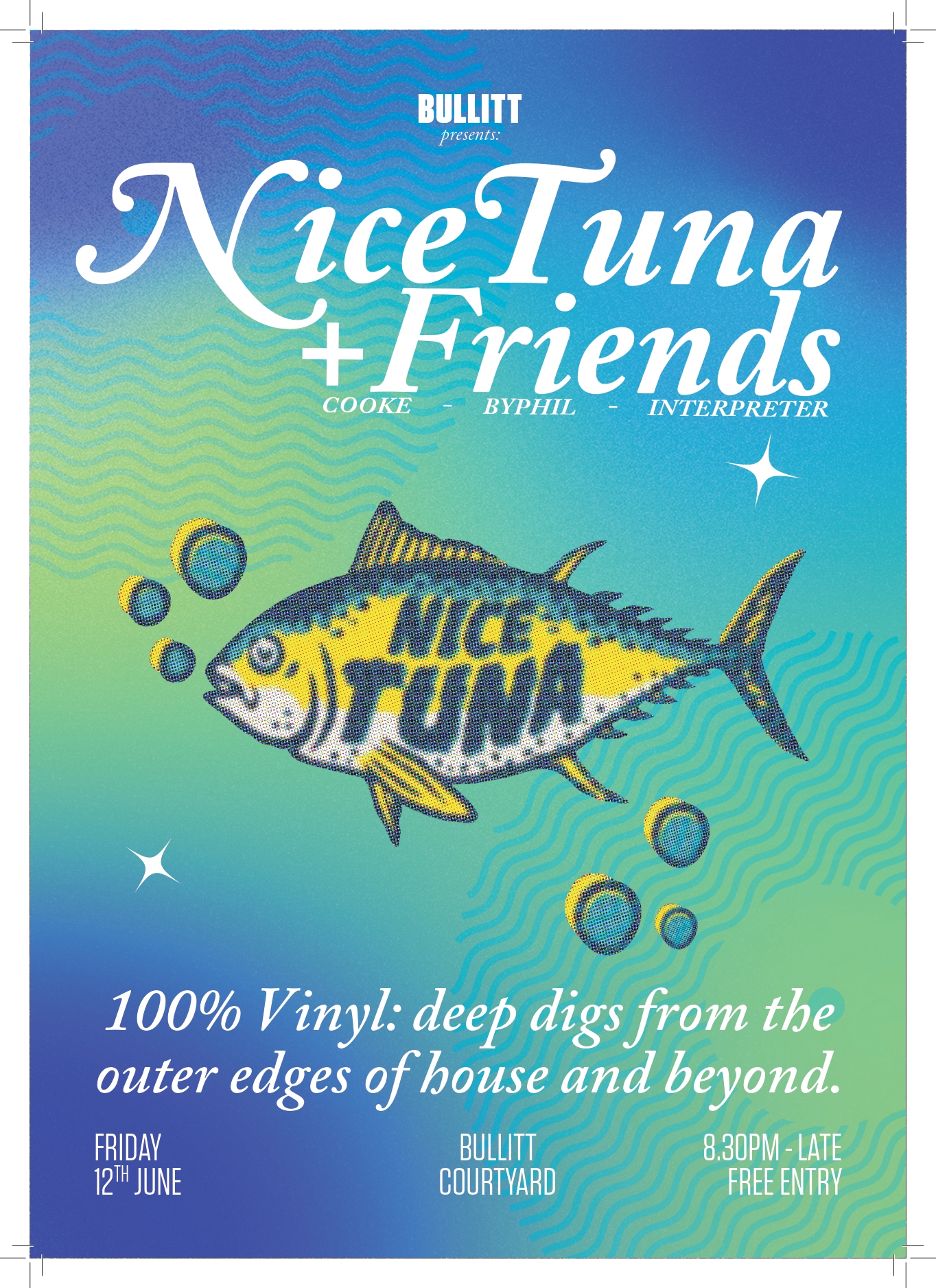 Free Party: NiceTuna & Friends with Cooke, ByPhil & Interpreter