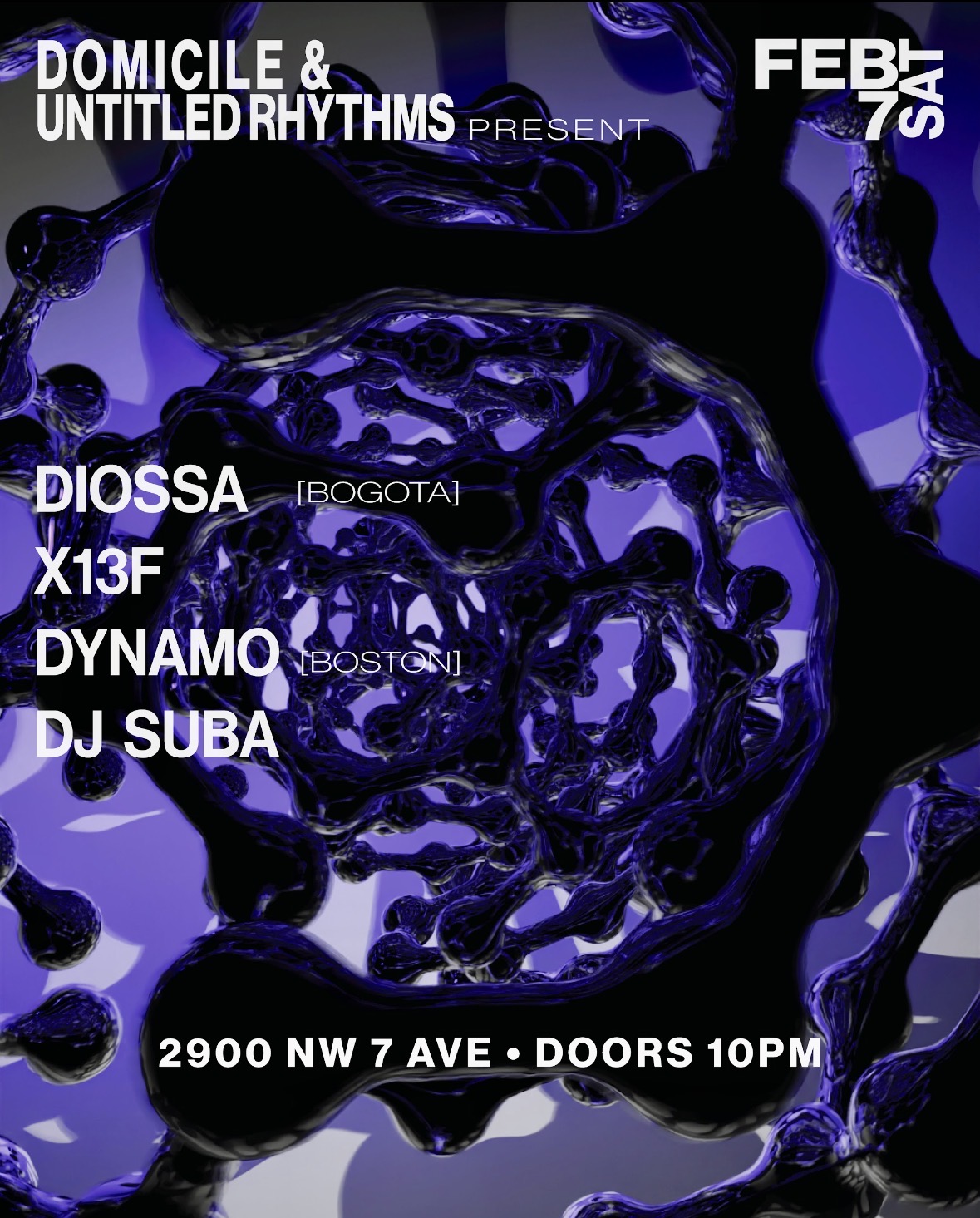 Domicile X UNTITLED RHYTHMS