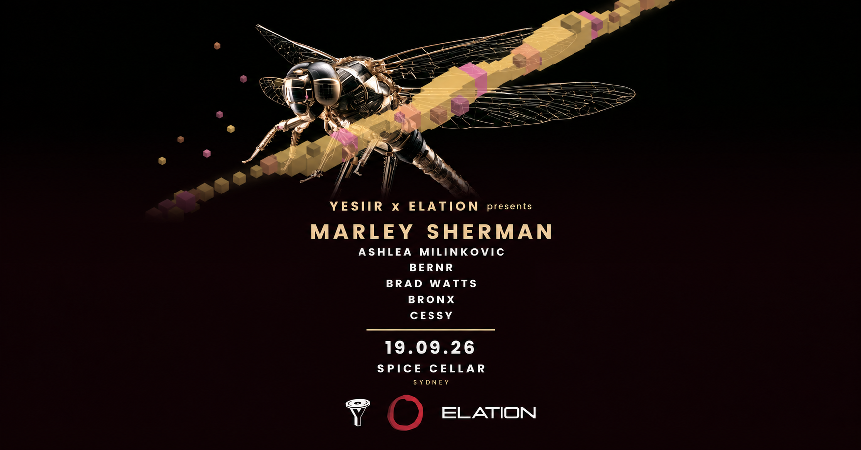 SPICE CELLAR presents Yesiir x Elation feat. Marley Sherman