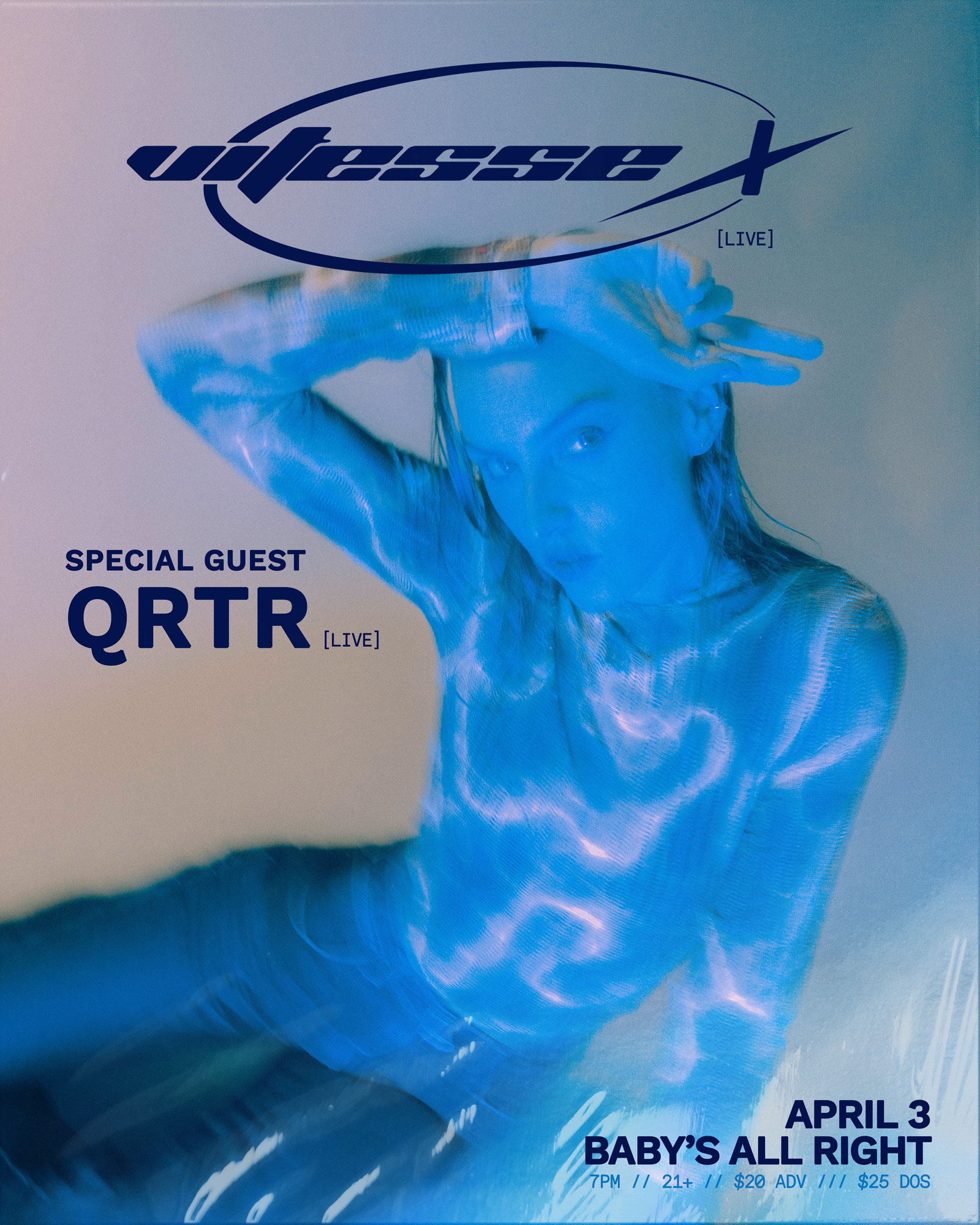 Vitesse X with Special Guest QRTR