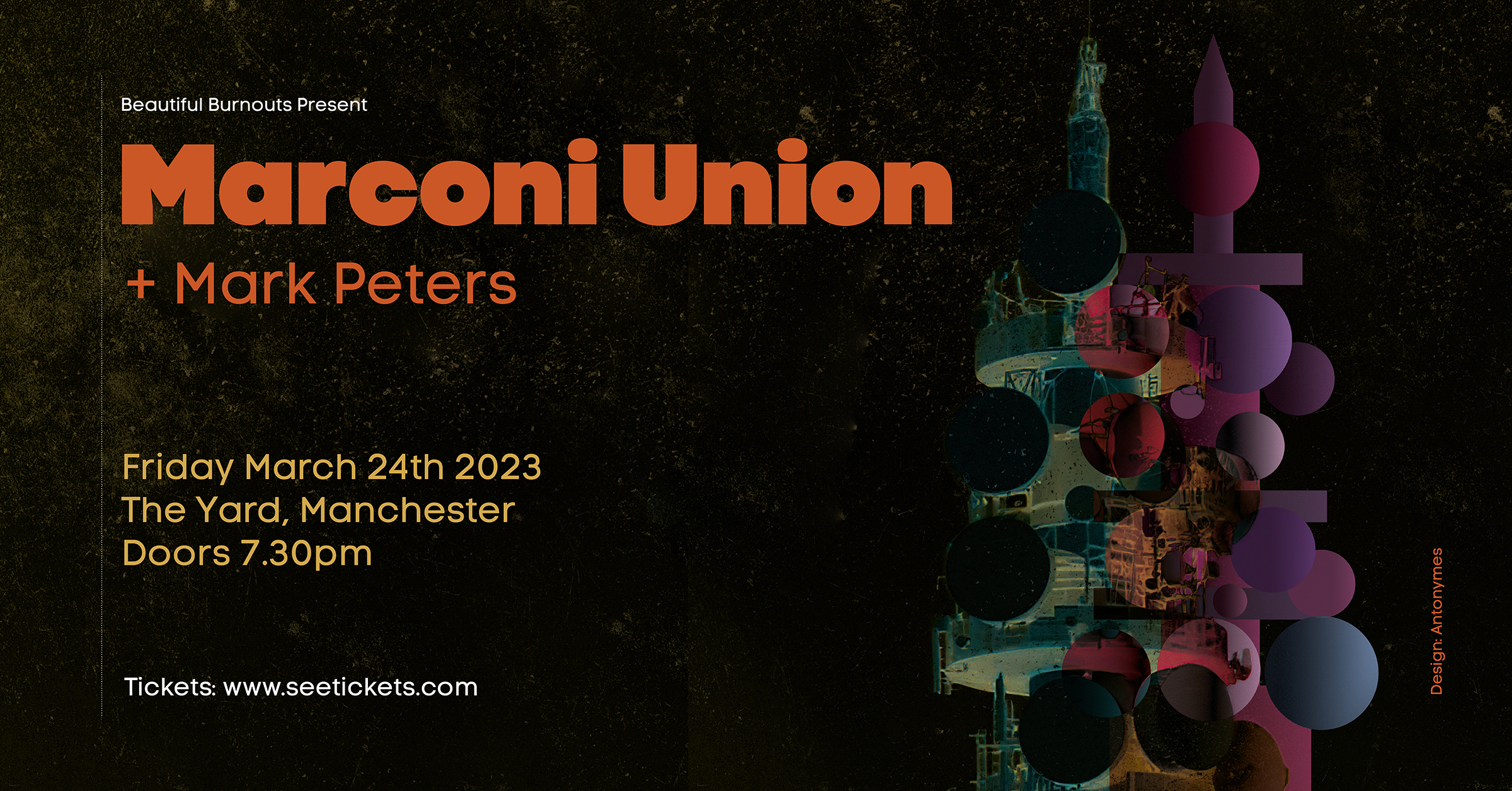 Marconi Union [Live Transmission] Mark Peters bei The Yard