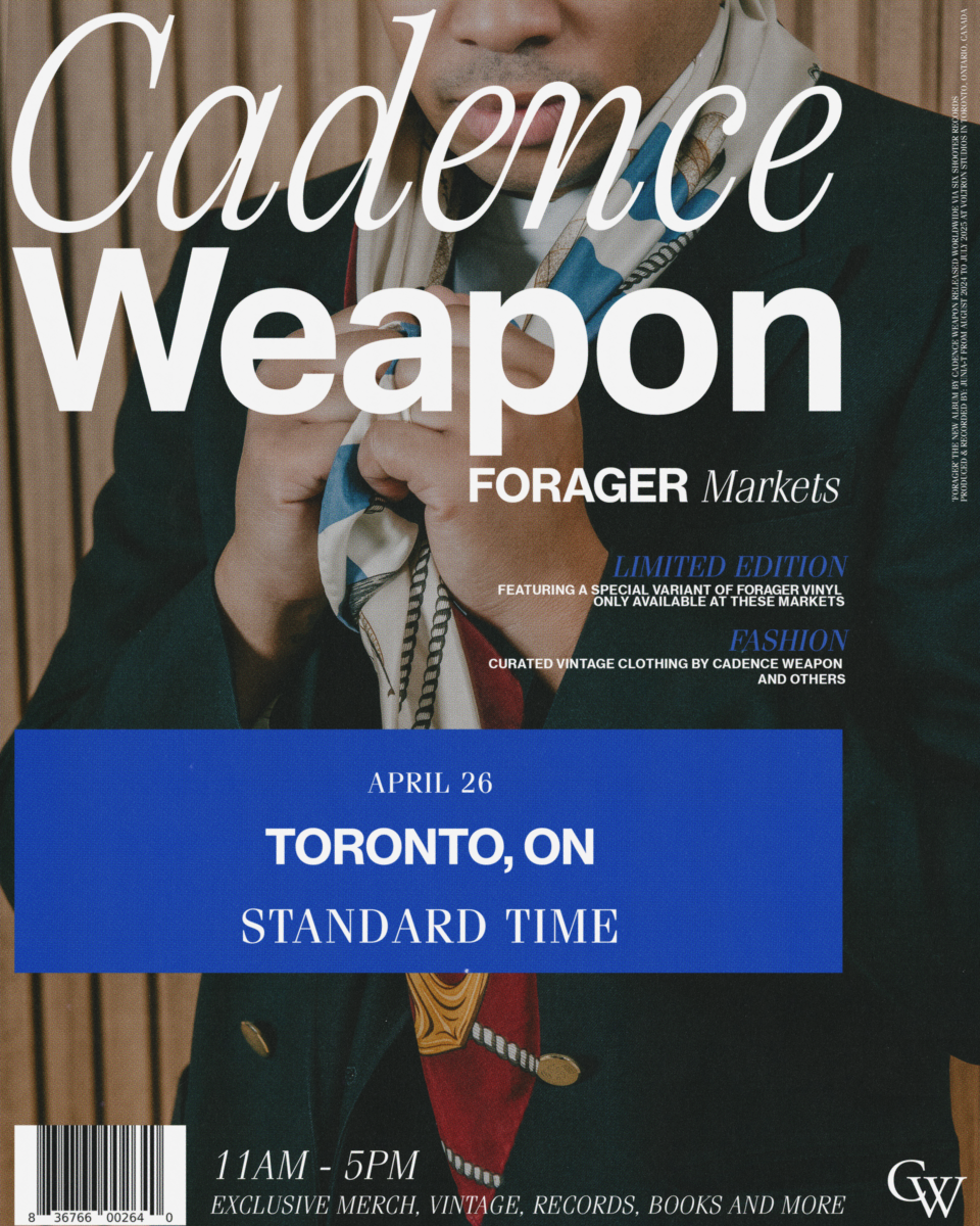 Cadence Weapon Forager Market
