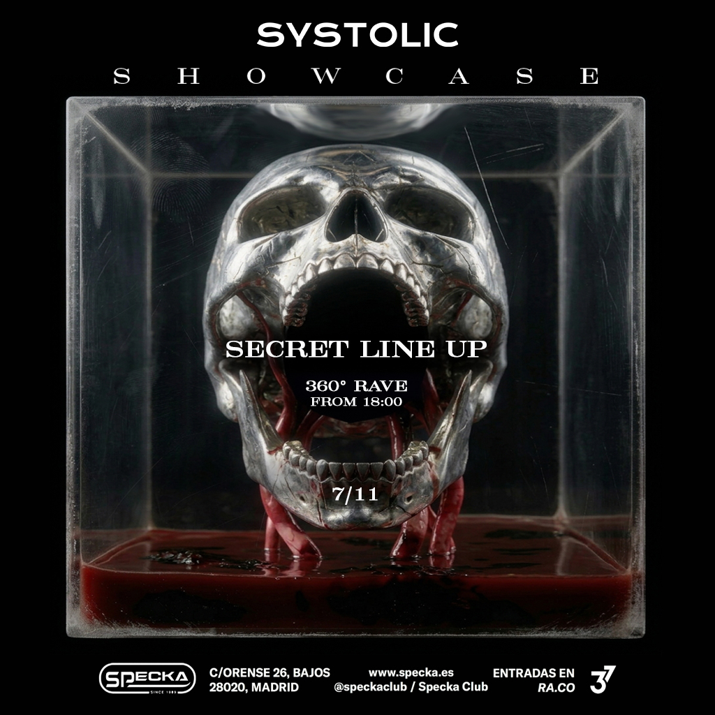 Imagem da fonte — SYSTOLIC Showcase 360° Rave #03 - Specka Club Tardes