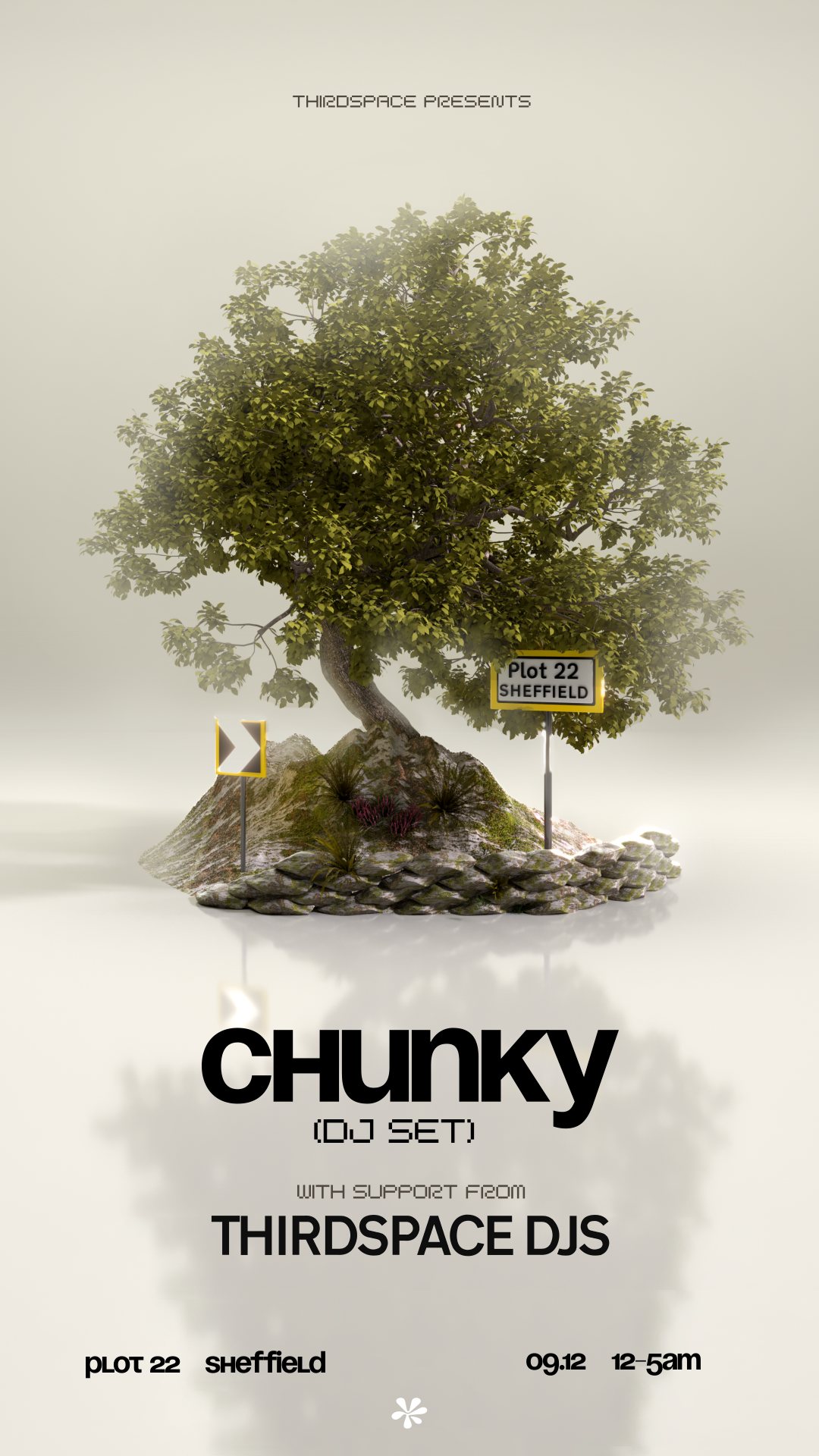 THIRDSPACE presents Chunky DJ Set at Plot 22 Sheffield