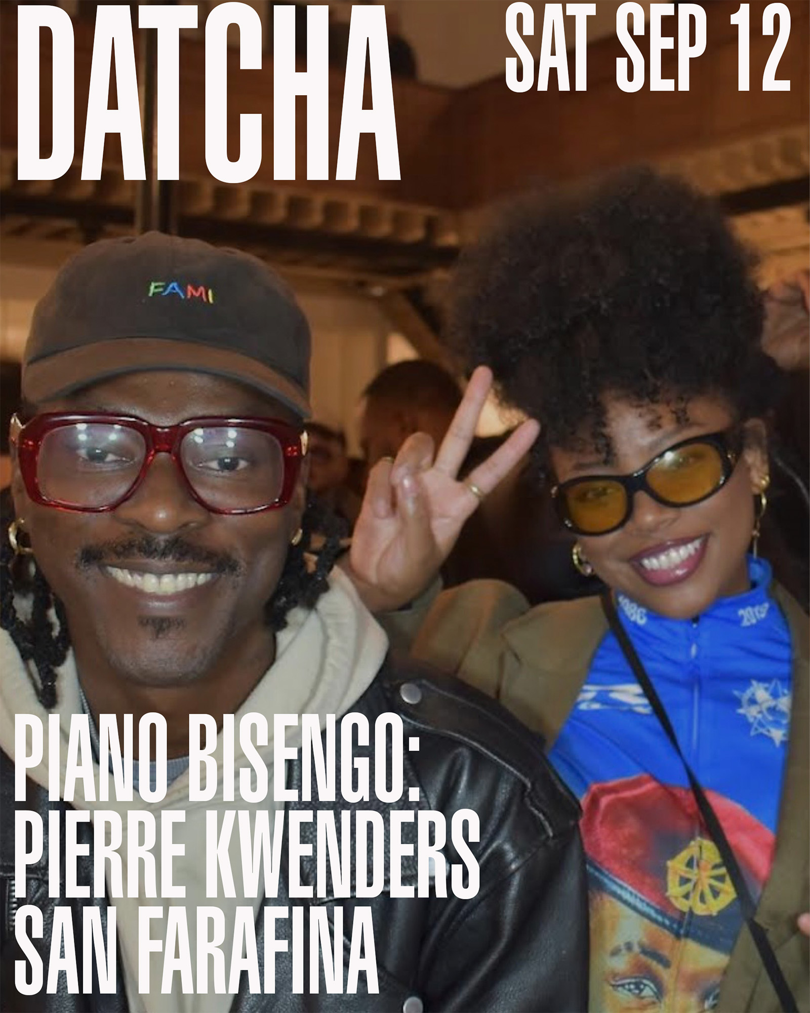 Piano Bisengo: Pierre Kwenders & San Farafina
