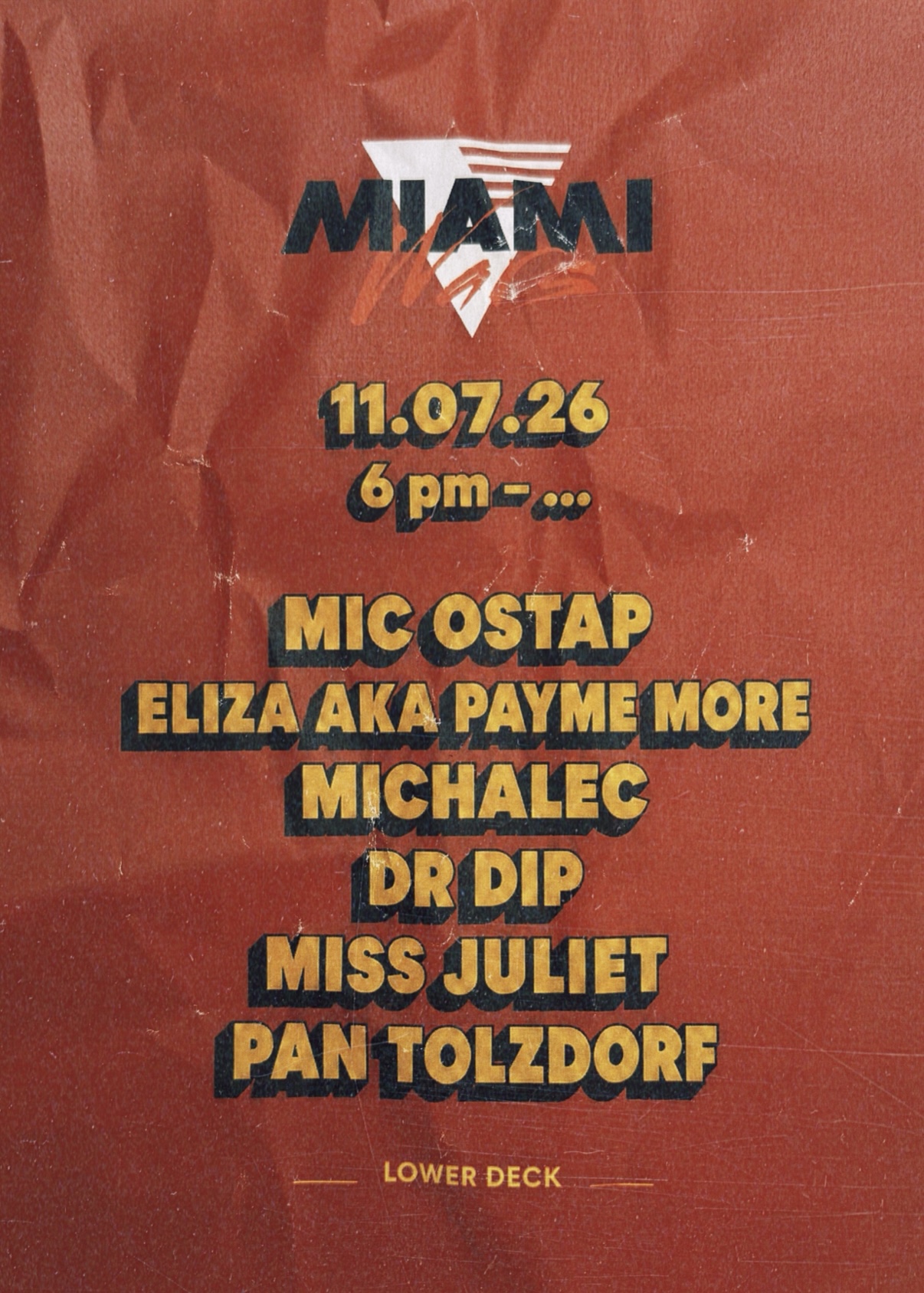 Eli & Mic Ostap B'DAY BASH — Miami Wars, Варшава