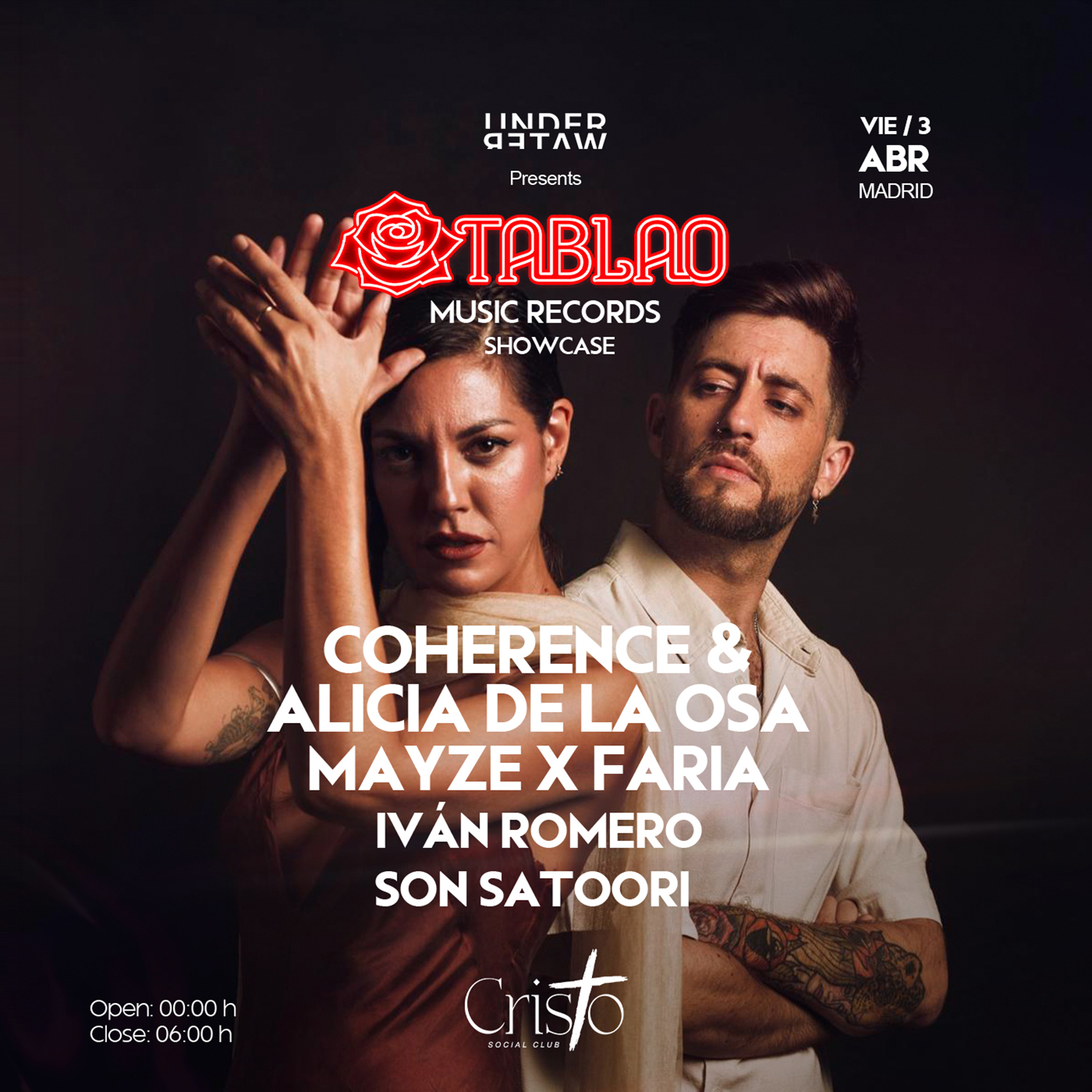Tablao Madrid x Underwater · Flamenco & Electronic Live Show