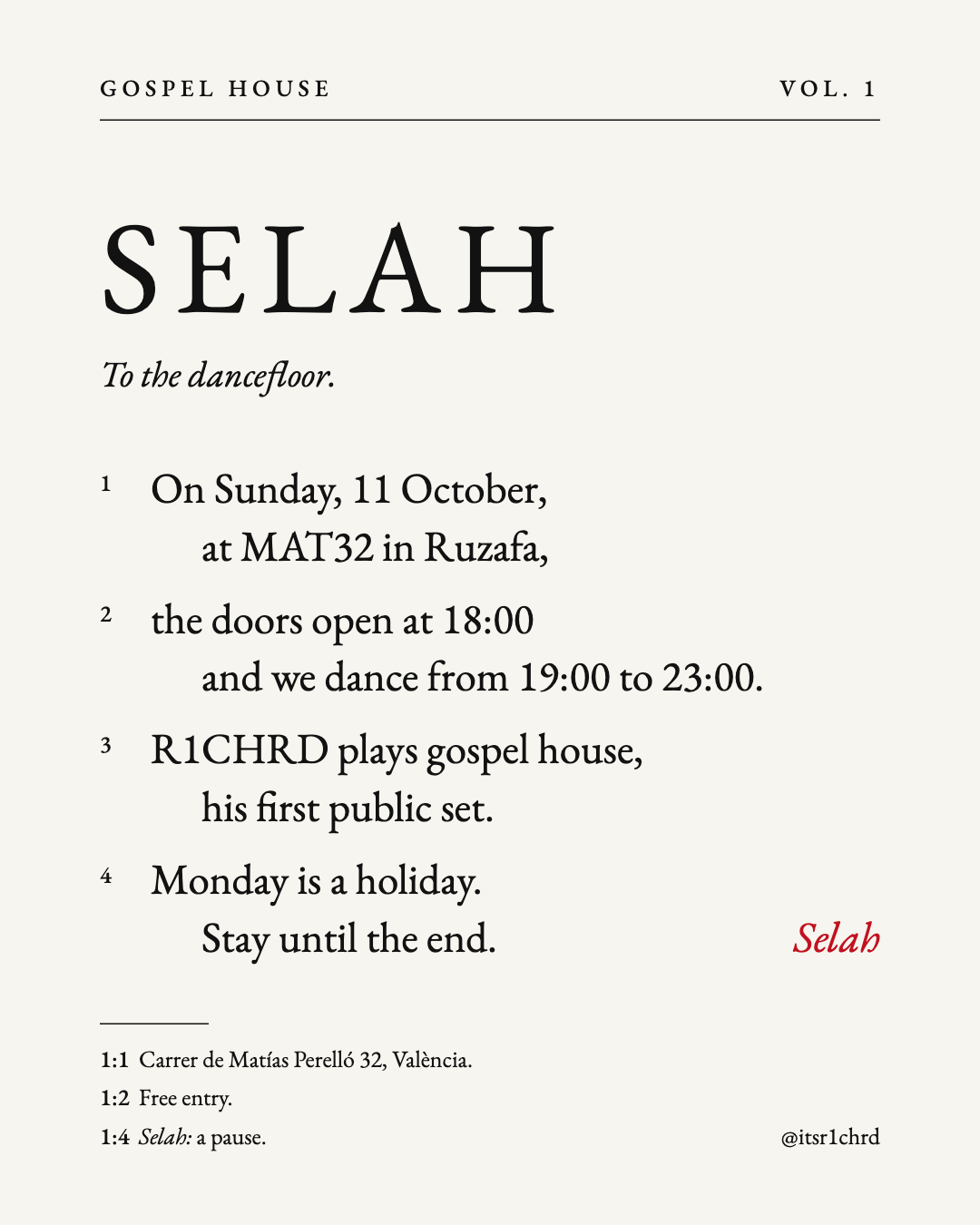 SELAH Vol. 1