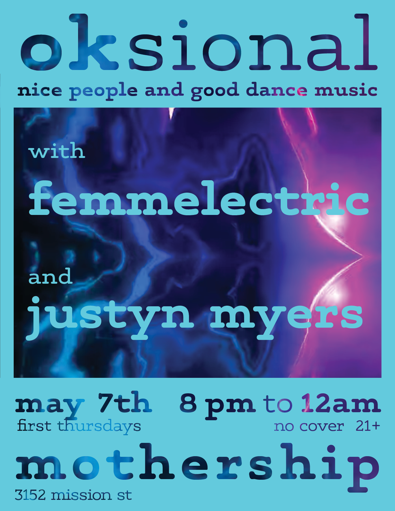 oksional First Thursdays: Femmelectric