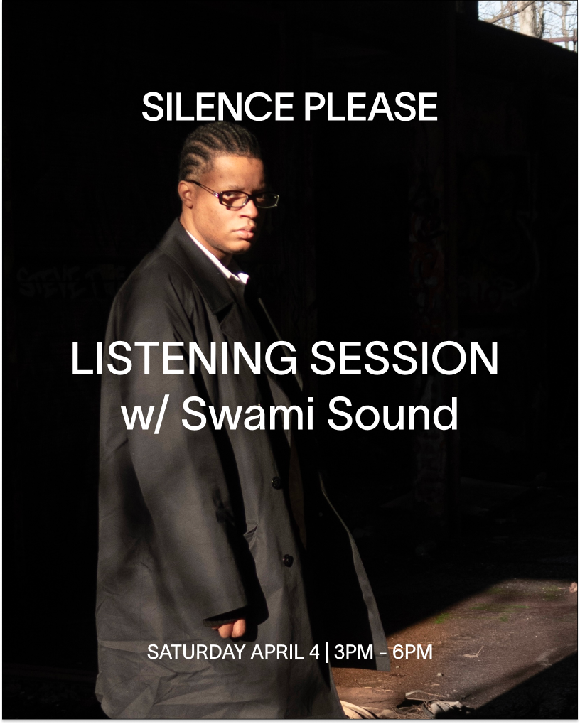 LISTENING SESSION with Swami Sound