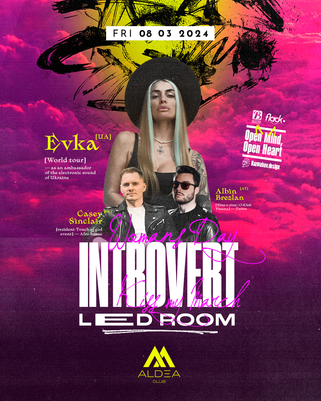 INTROVERT - LED Room w. Evka, Albin Brezlan & Casey Sinclair