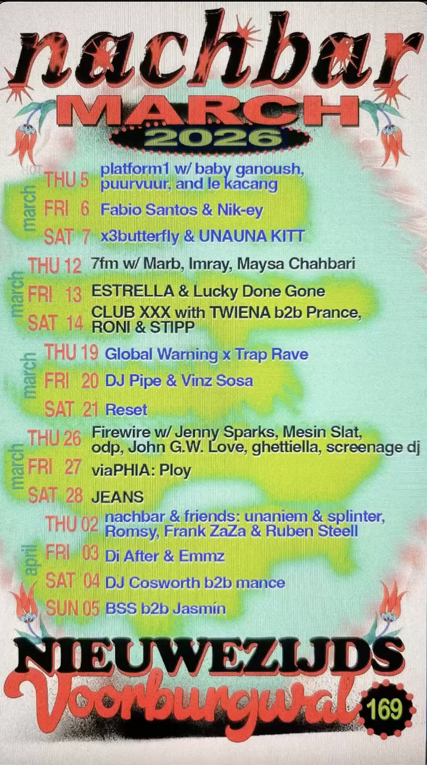 nachbar & friends: unaniem & splinter, Romsy, Frank ZaZa & Ruben Steell