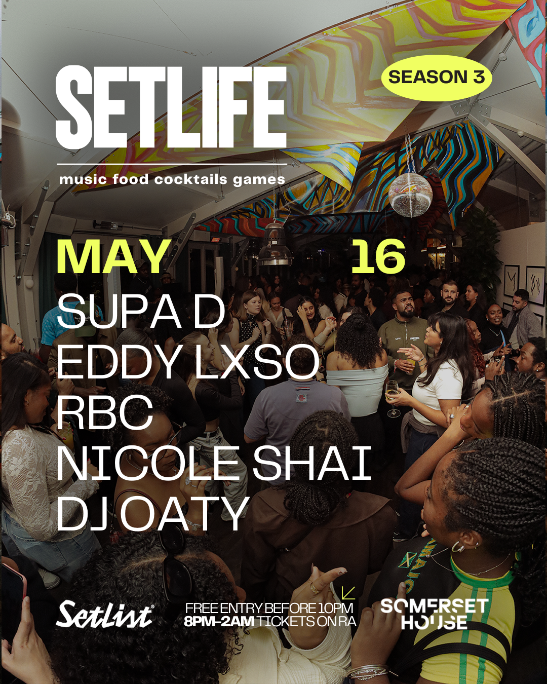 SETLIFE presents Supa D: MAY 16TH