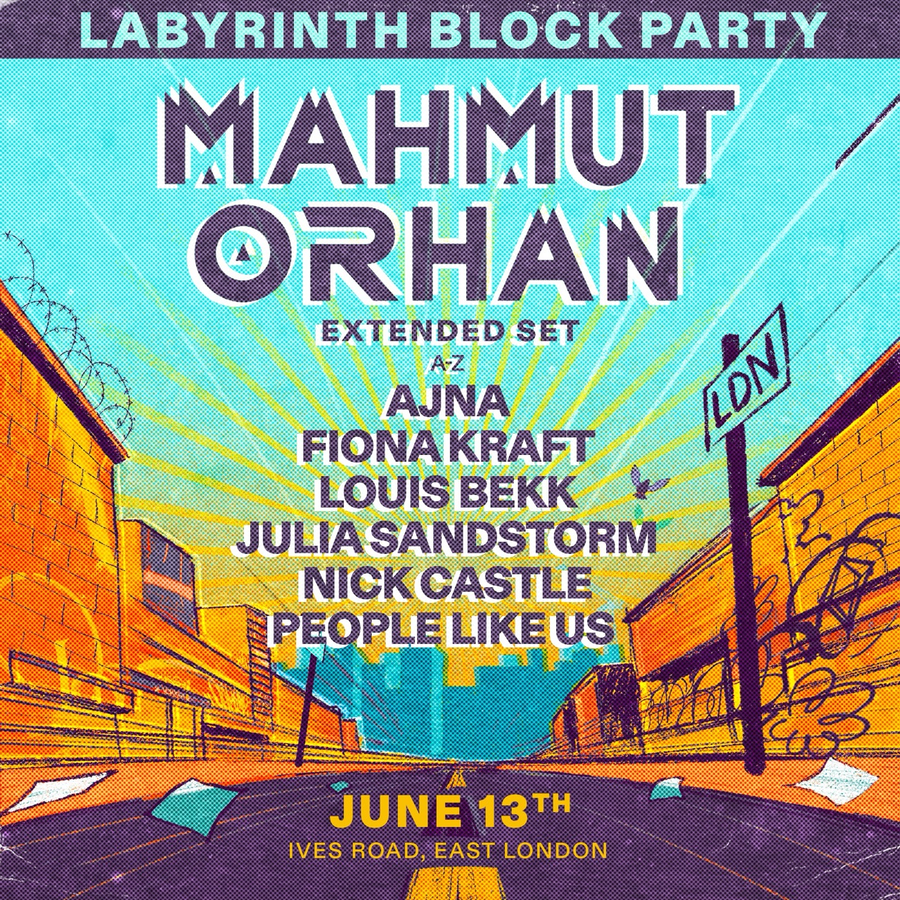 Labyrinth Block Party: Mahmut Orhan extended set, AJNA, Fiona Kraft