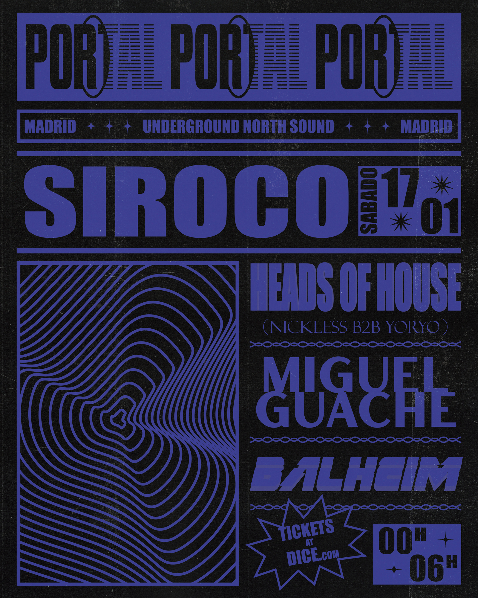 Portal with Heads of House, Miguel Guache and Balheim