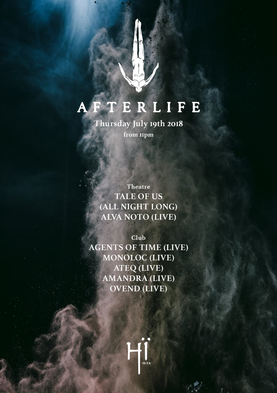 Afterlife lands at Hï Ibiza for 2018