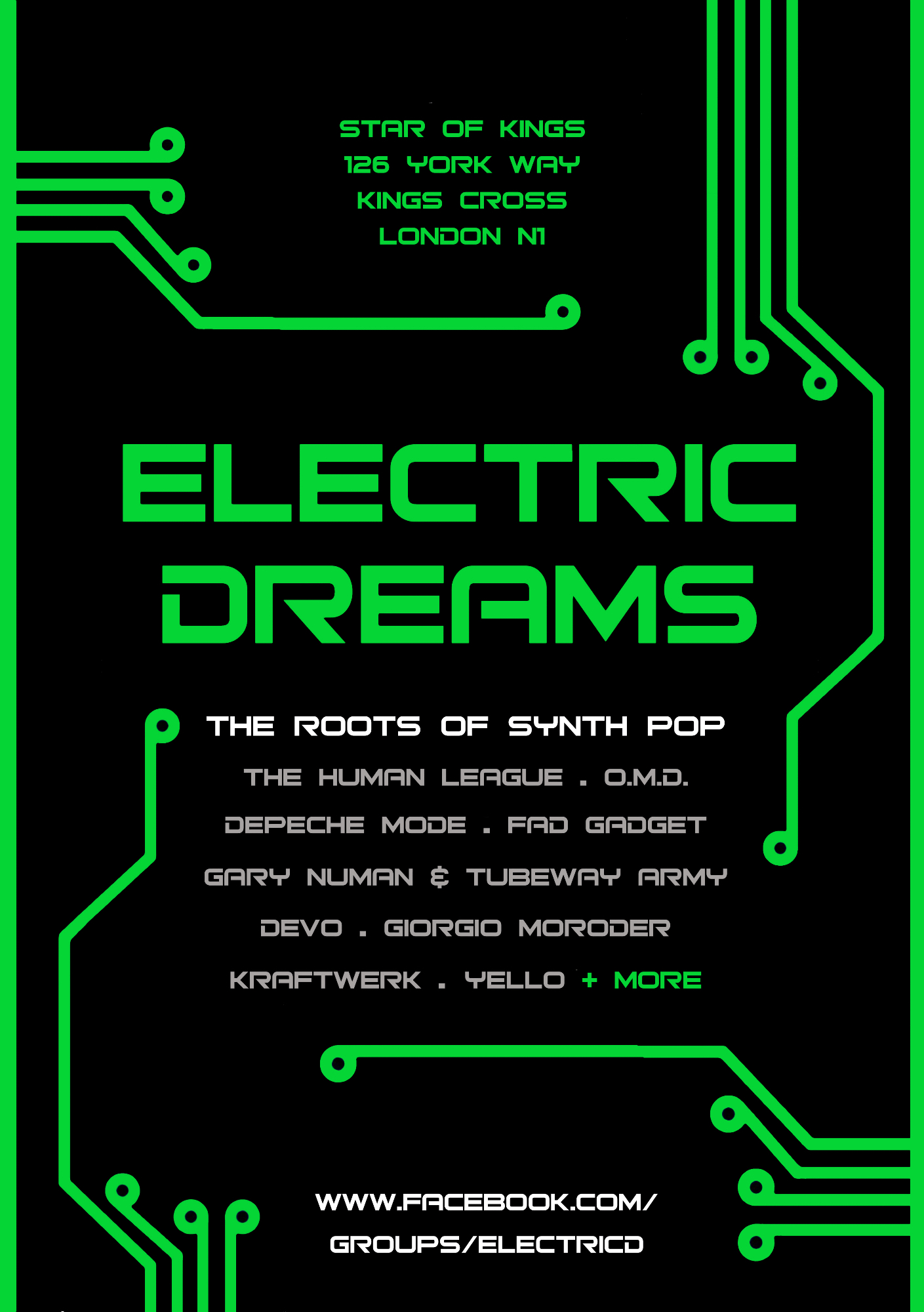 ELECTRIC DREAMS NEW YEAR'S EVE PARTY 2026-27
