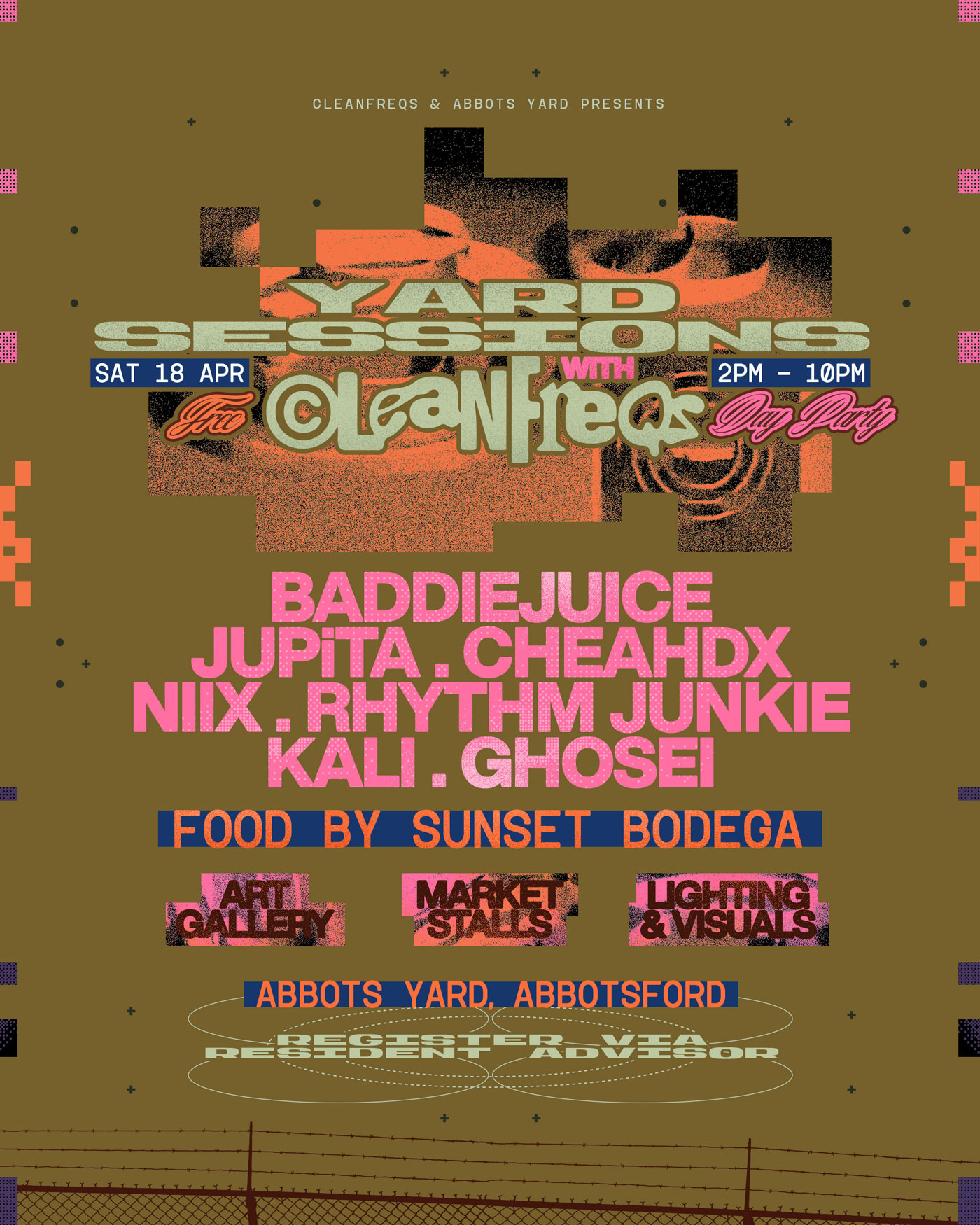 cleanfreqs & Friends: YARD SESSIONS feat. BADDIEJUICE + JUPiTA