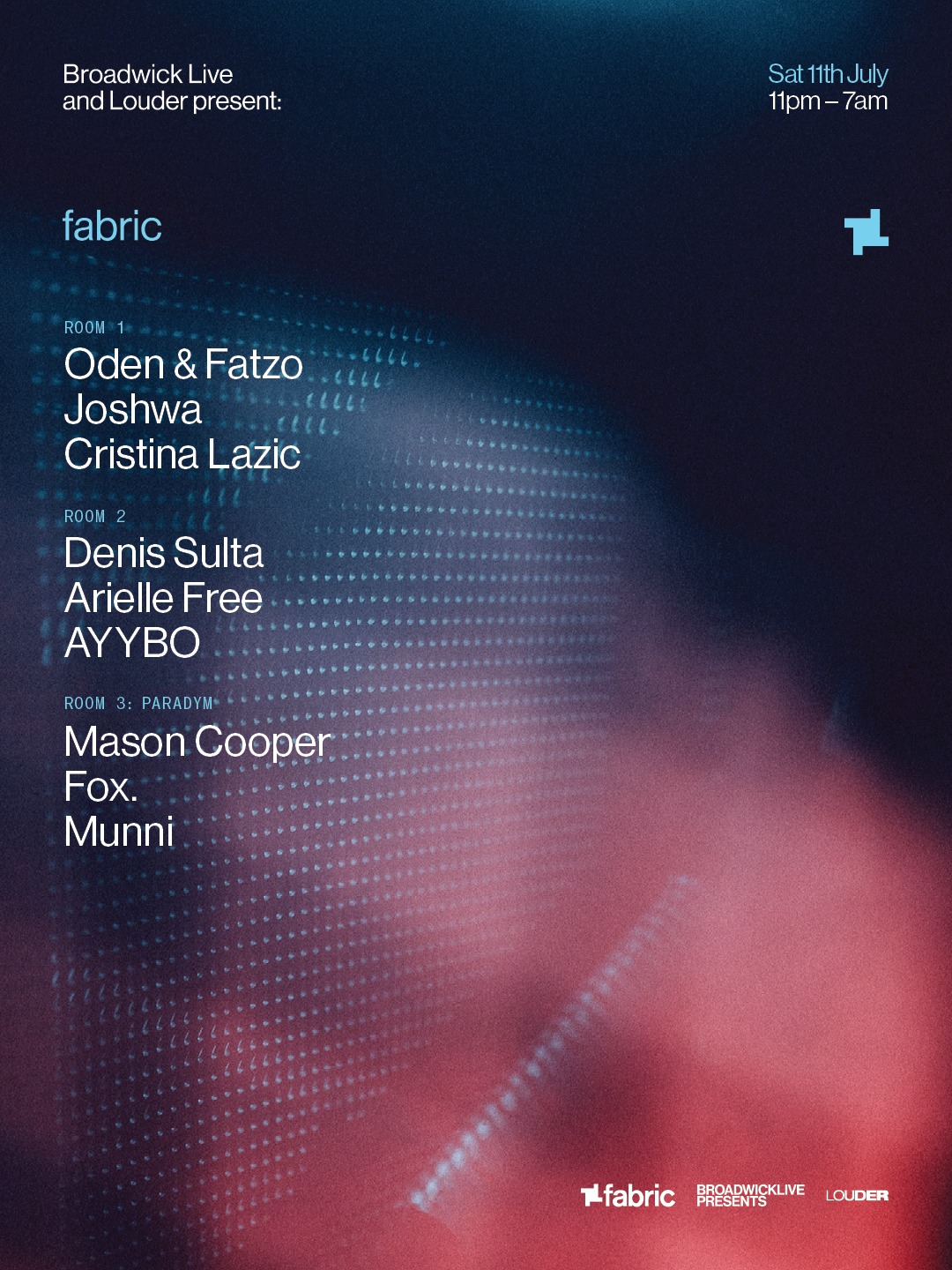 Oden & Fatzo, Denis Sulta, Joshwa, Cristina Lazic, Arielle Free, Mason Cooper + more