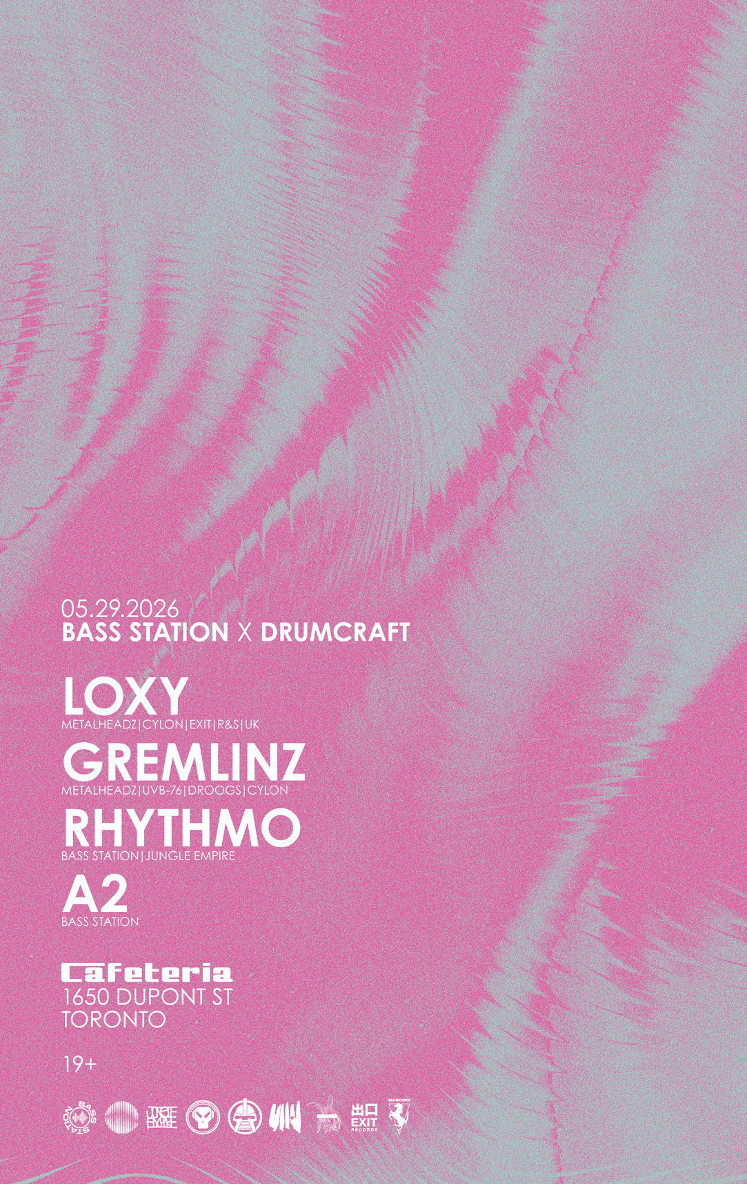 Bass Station x Drumcraft present: Loxy, Gremlinz, Rhythmo & A2