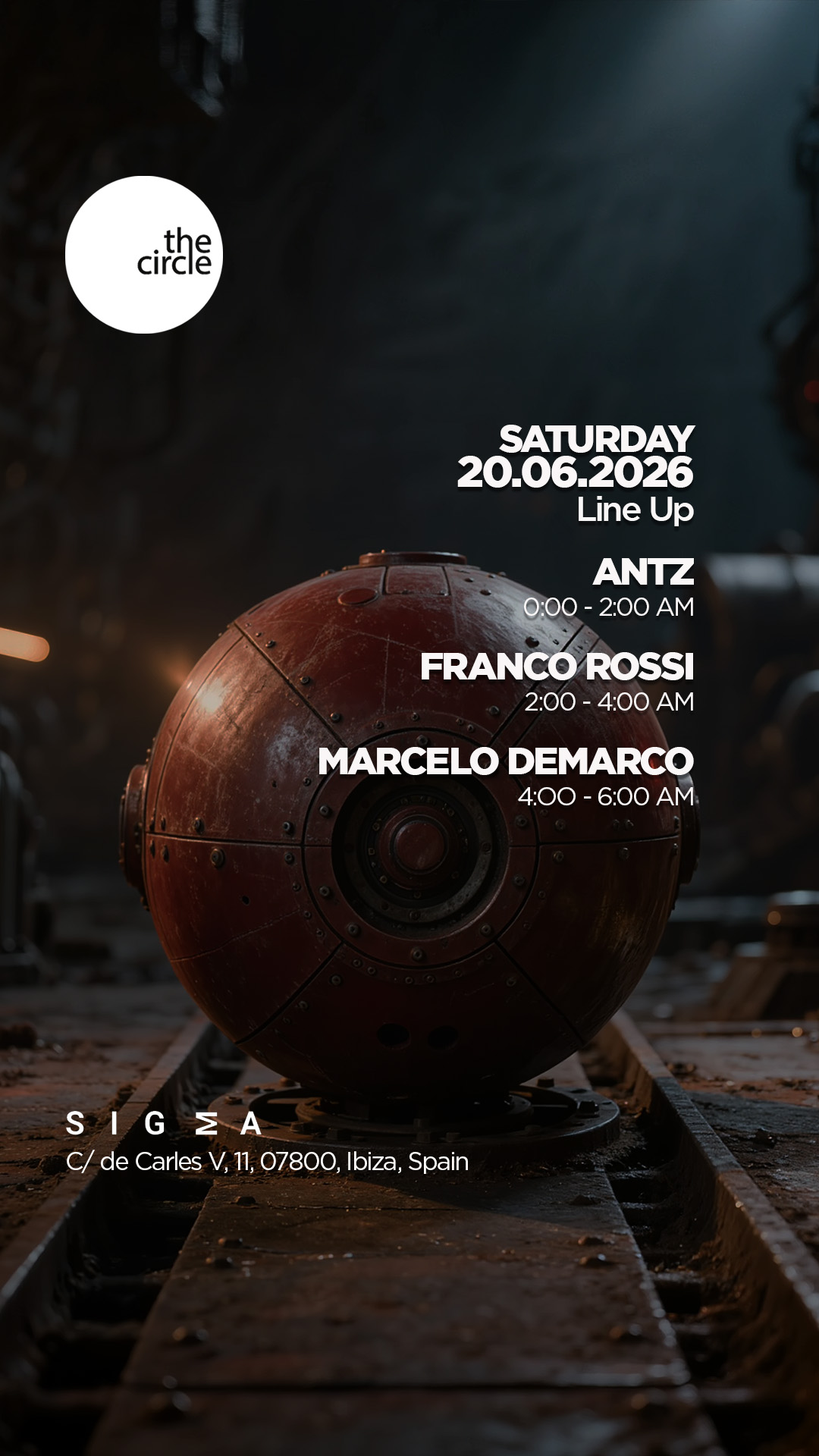 The Circle Episode 2 Sigma Ibiza