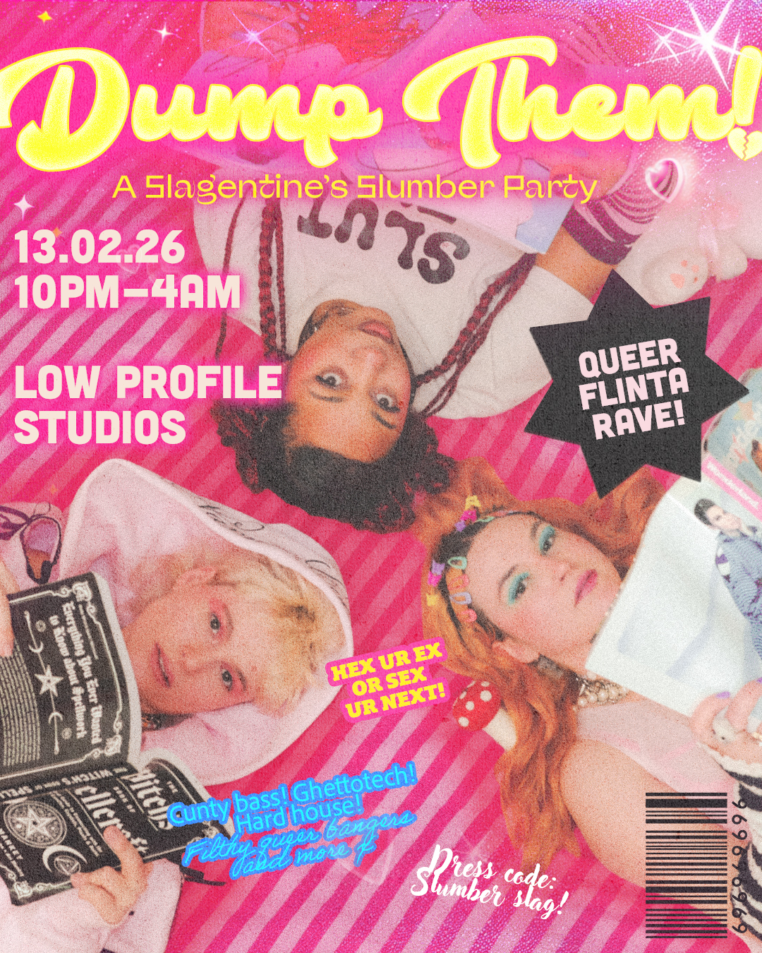 Dump Them! - Queer FLINTA Rave by Slagland