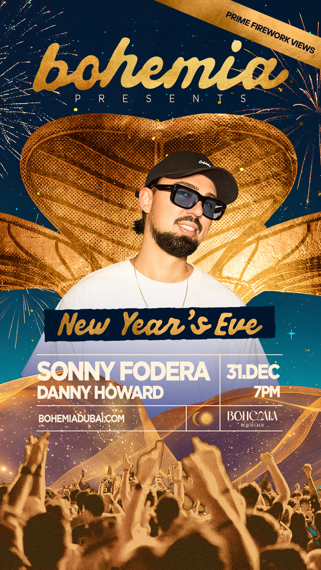 Bohemia presents Sonny Fodera - NYE Special Edition at Bohemia Beach Club