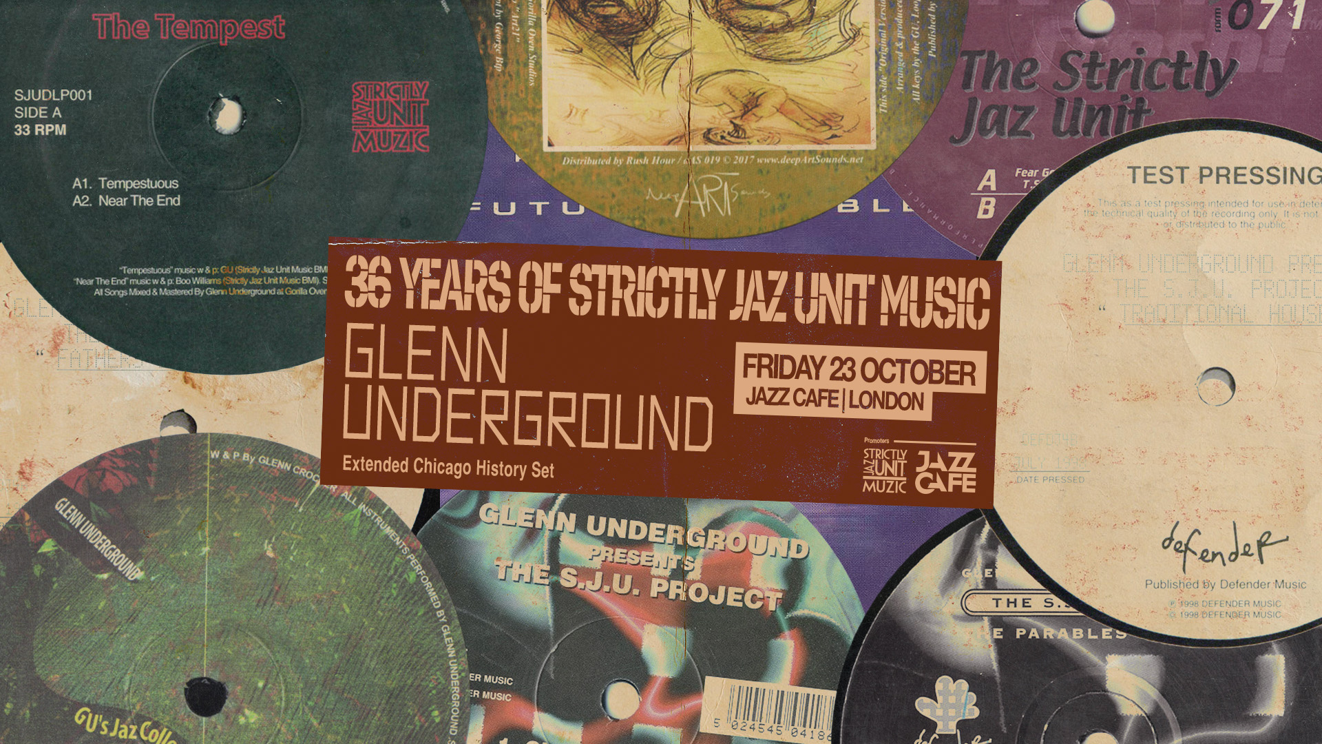Glenn Underground (Extended Chicago History Set) - Strictly Jaz Unit Anniversary