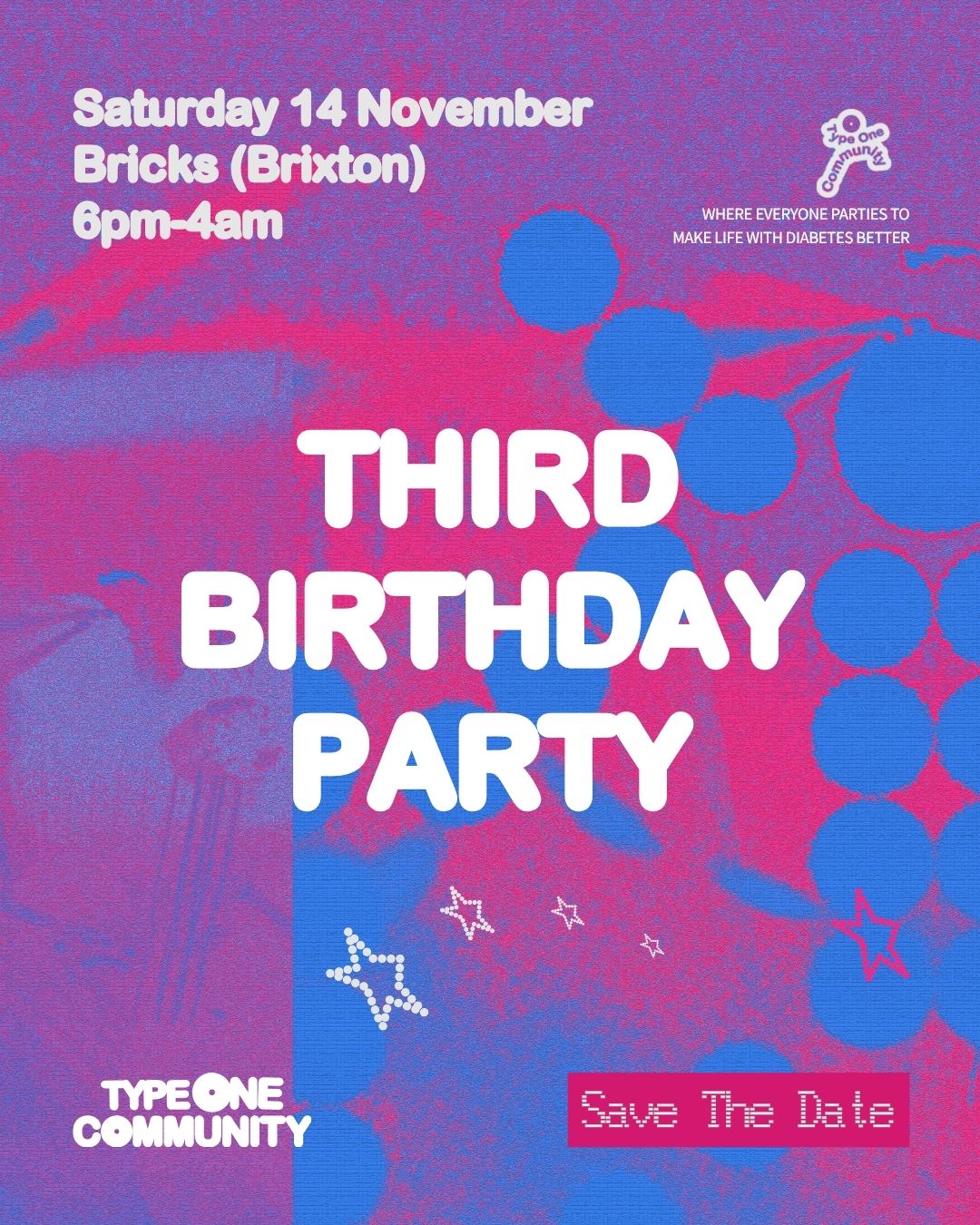 Type One Community: Third Birthday