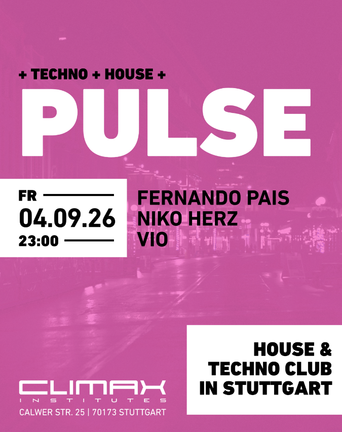 PULSE w/Vio, Fernando Pais, Niko Herz