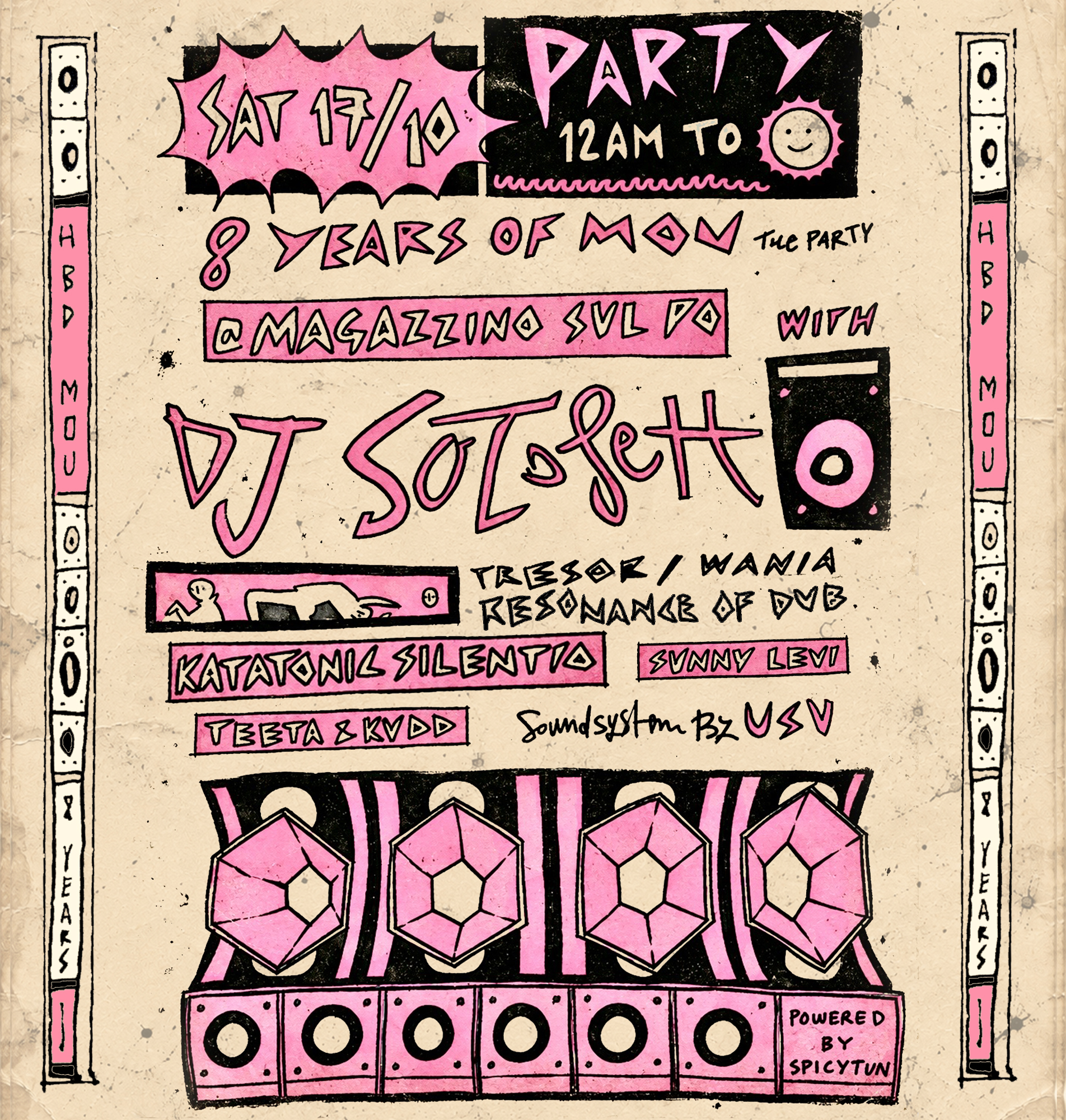 SpicyTUM presents DJ Sotofett + Katatonic Silentio