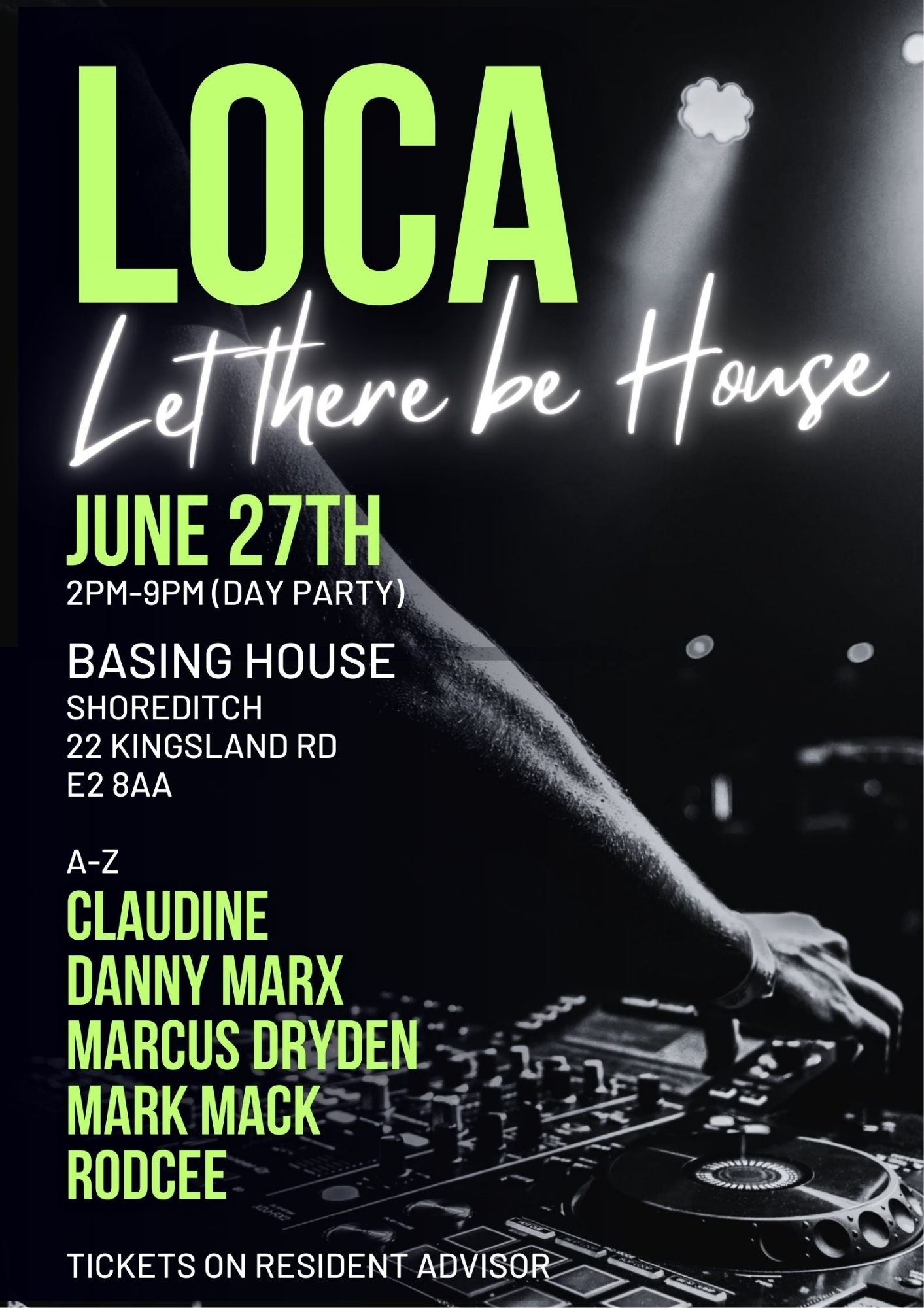 LOCA HOUSE SUMMER DAY TIME PARTY