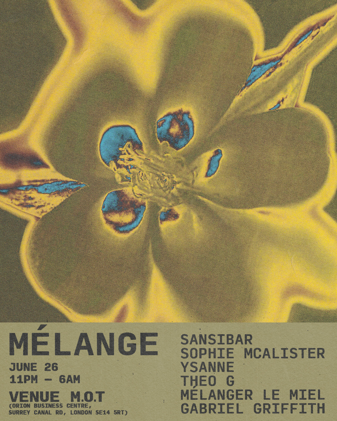 Mélange 2nd Birthday: Sansibar & Sophie McAlister + friends & family in London - Venue M.O.T