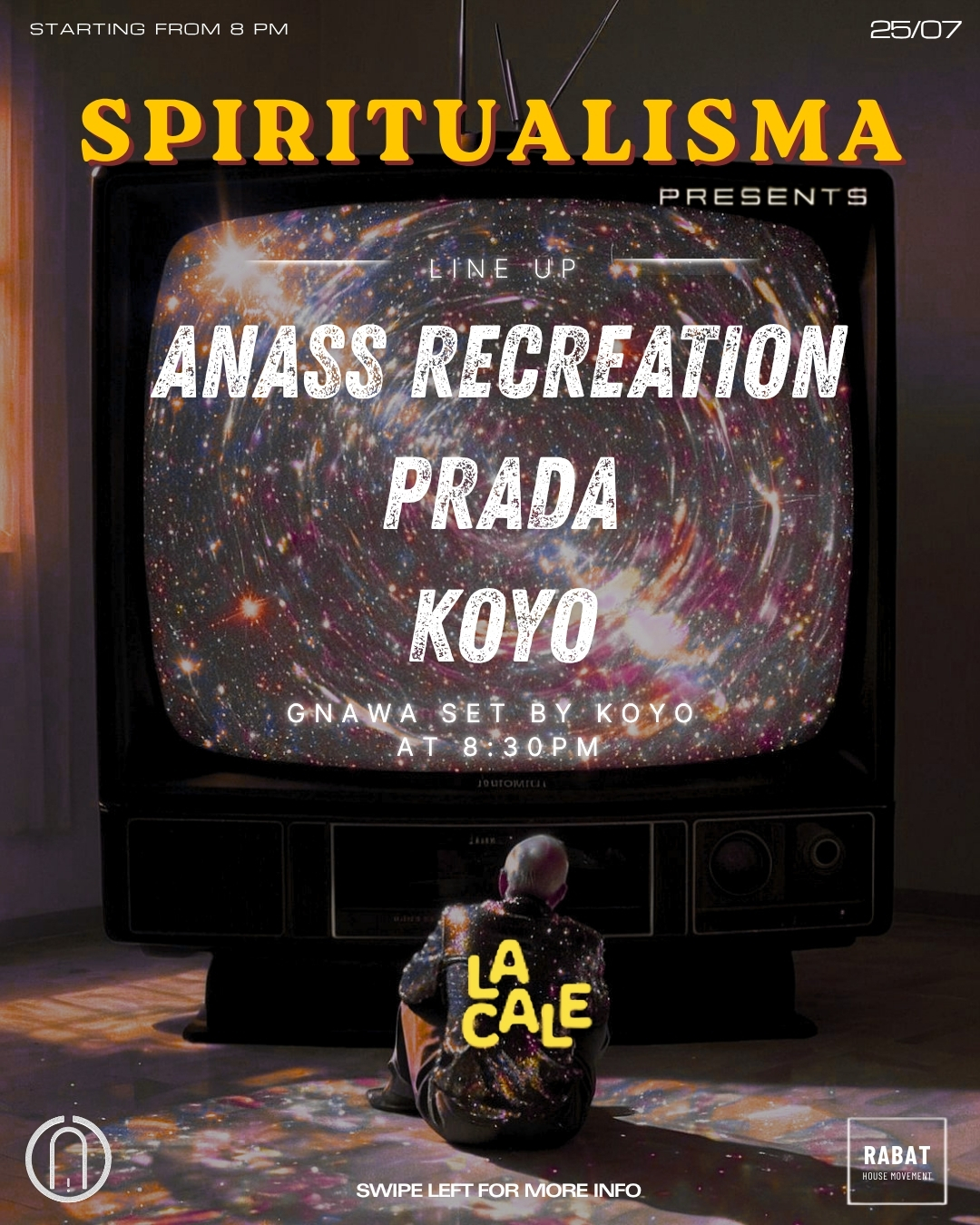Spiritualisma à La Cale – prada.flac, Koyo et anass recreation