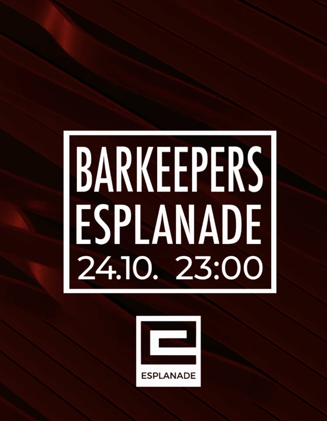 BARKEEPERS X ESPLANADE