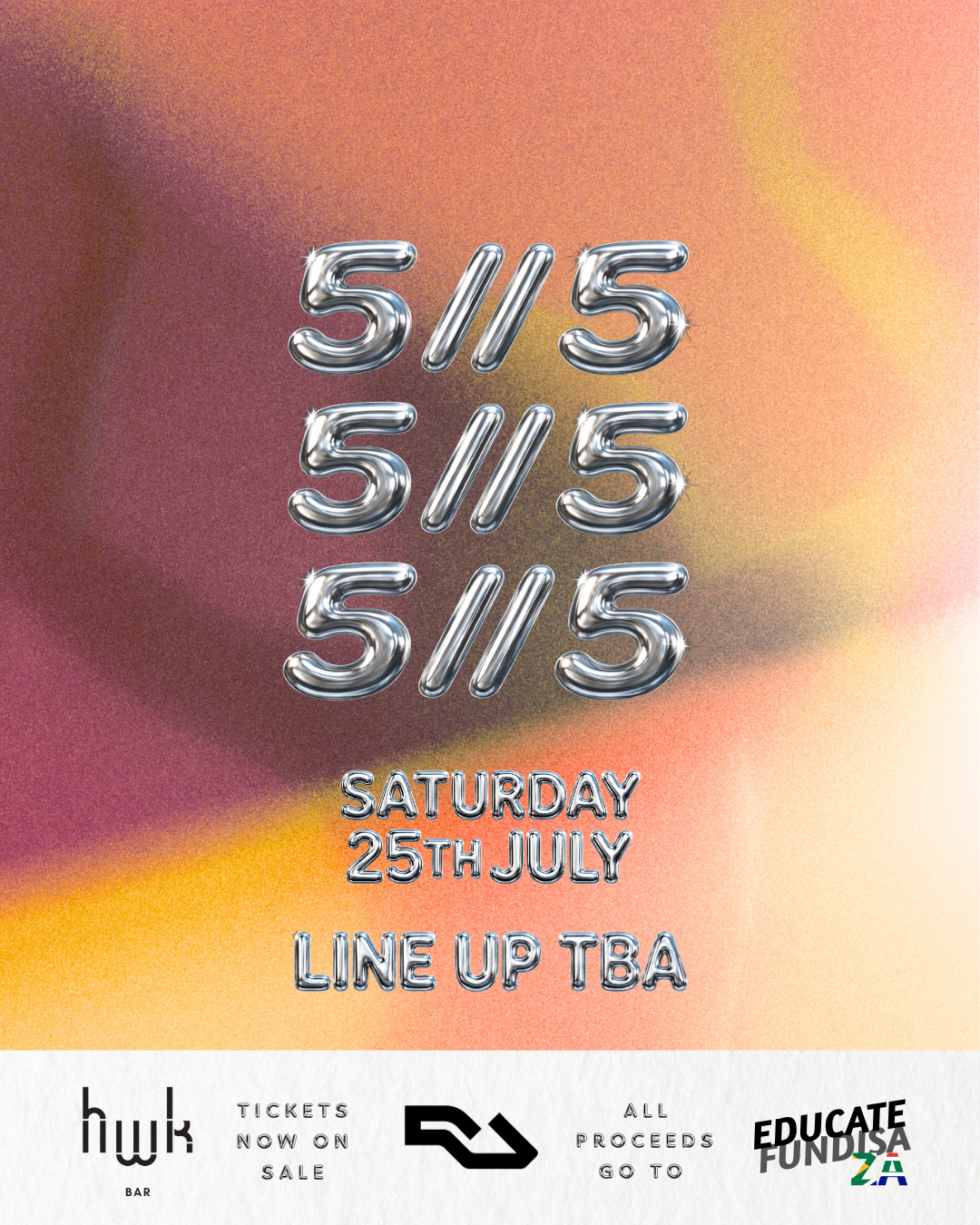 5//5 Day & Evening Terrace Party