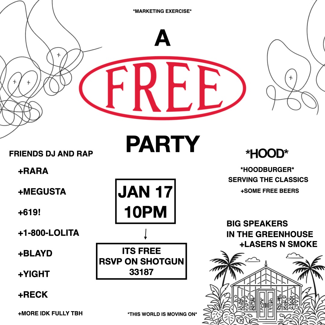 A *FREE* PARTY