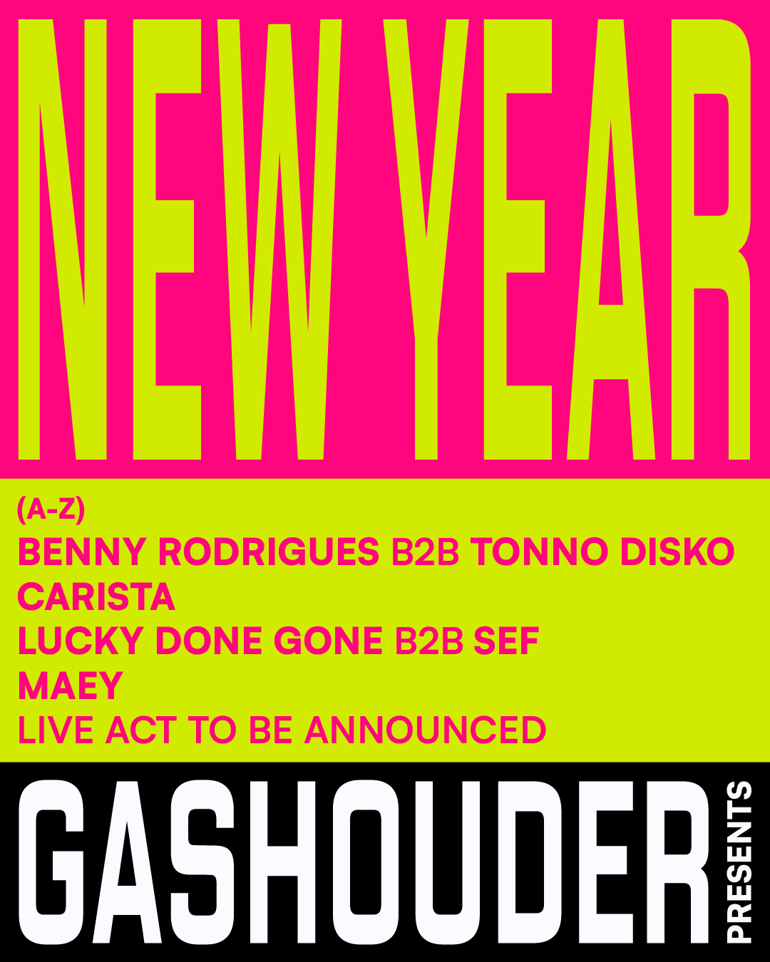 Gashouder presents: New Year