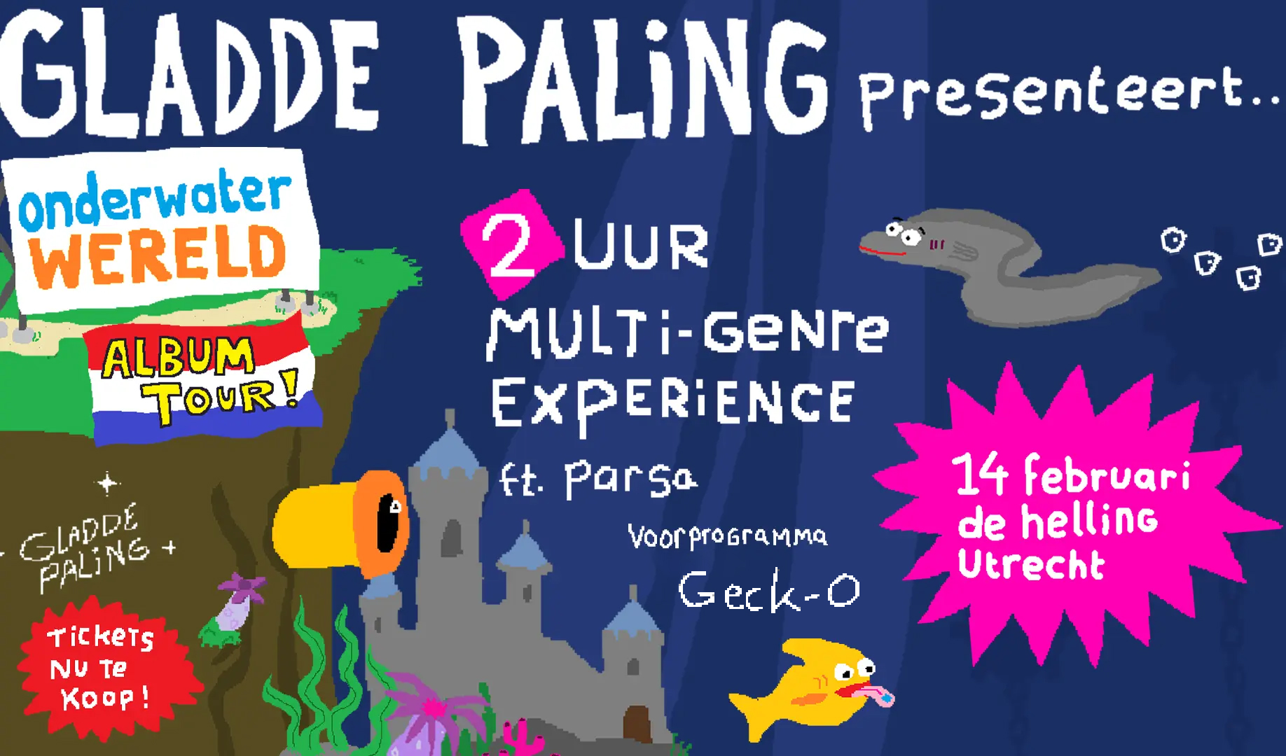 Gladde Paling's ONDERWATERWERELD