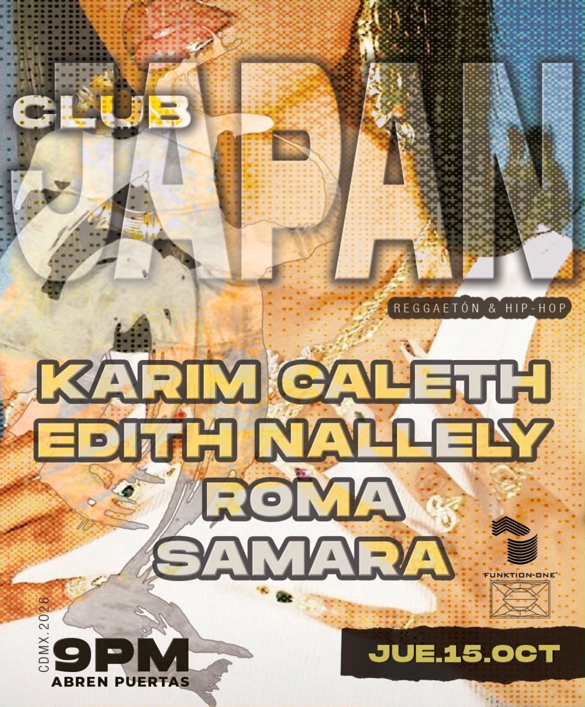 Flyer de club Japan