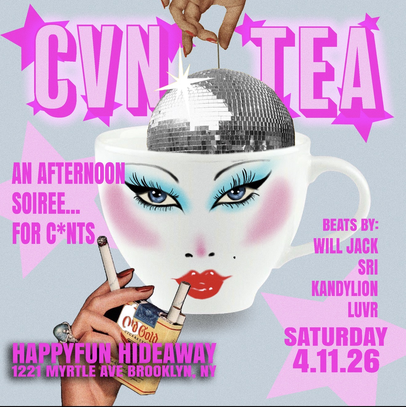 CvnTea: An Afternoon Soirée…for C*nts